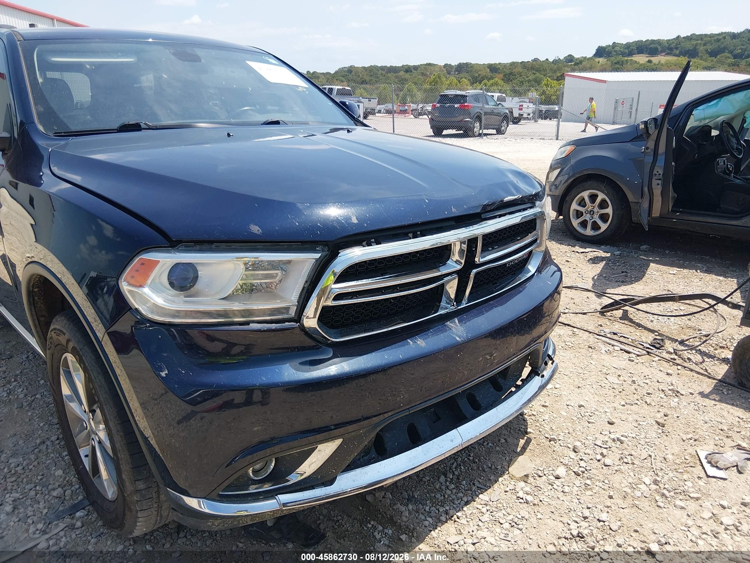 2015 Dodge Durango Limited Черный vin: 1C4RDHDG2FC153746