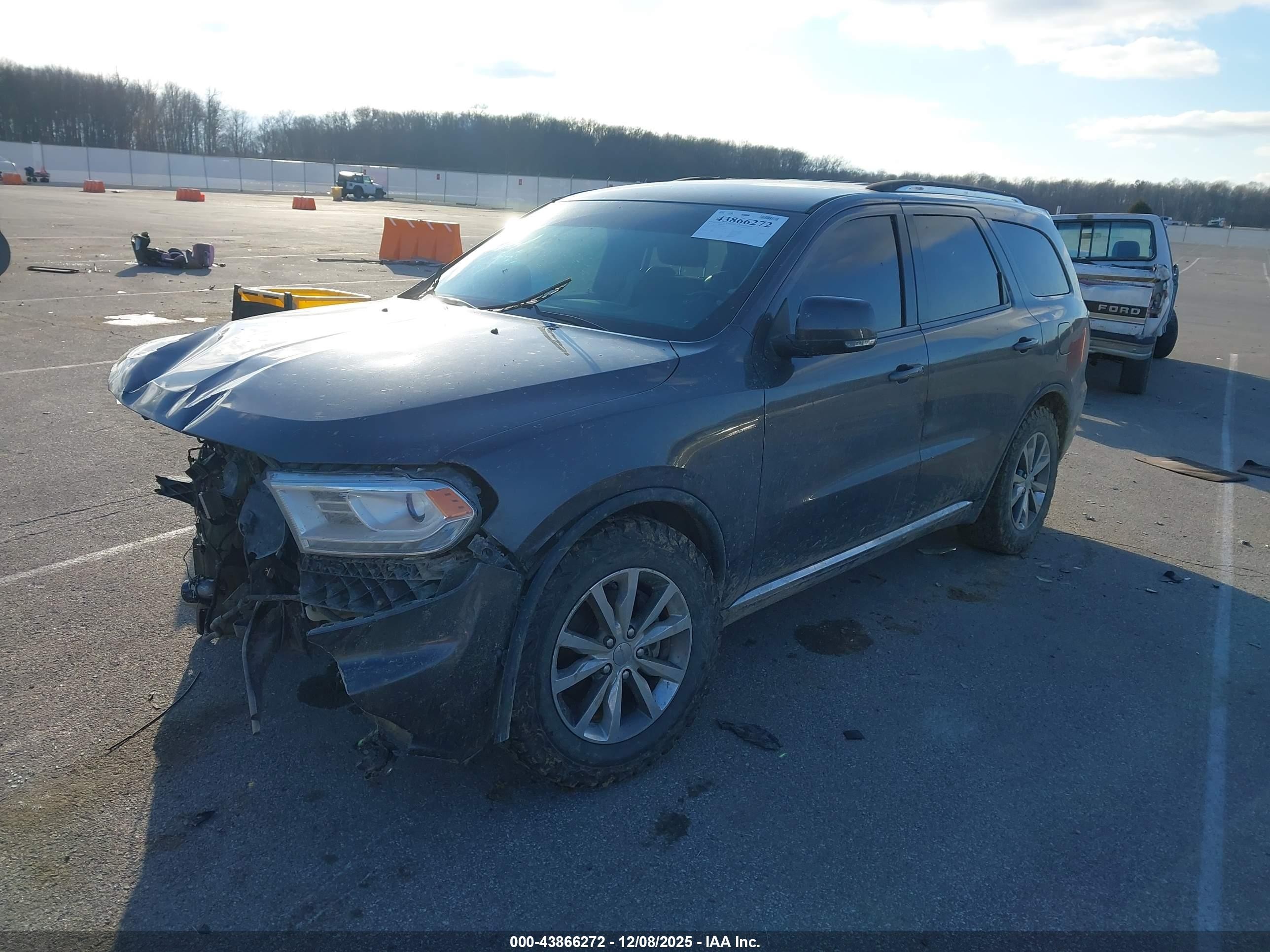 2015 Dodge Durango Limited Gray vin: 1C4RDHDG2FC200628