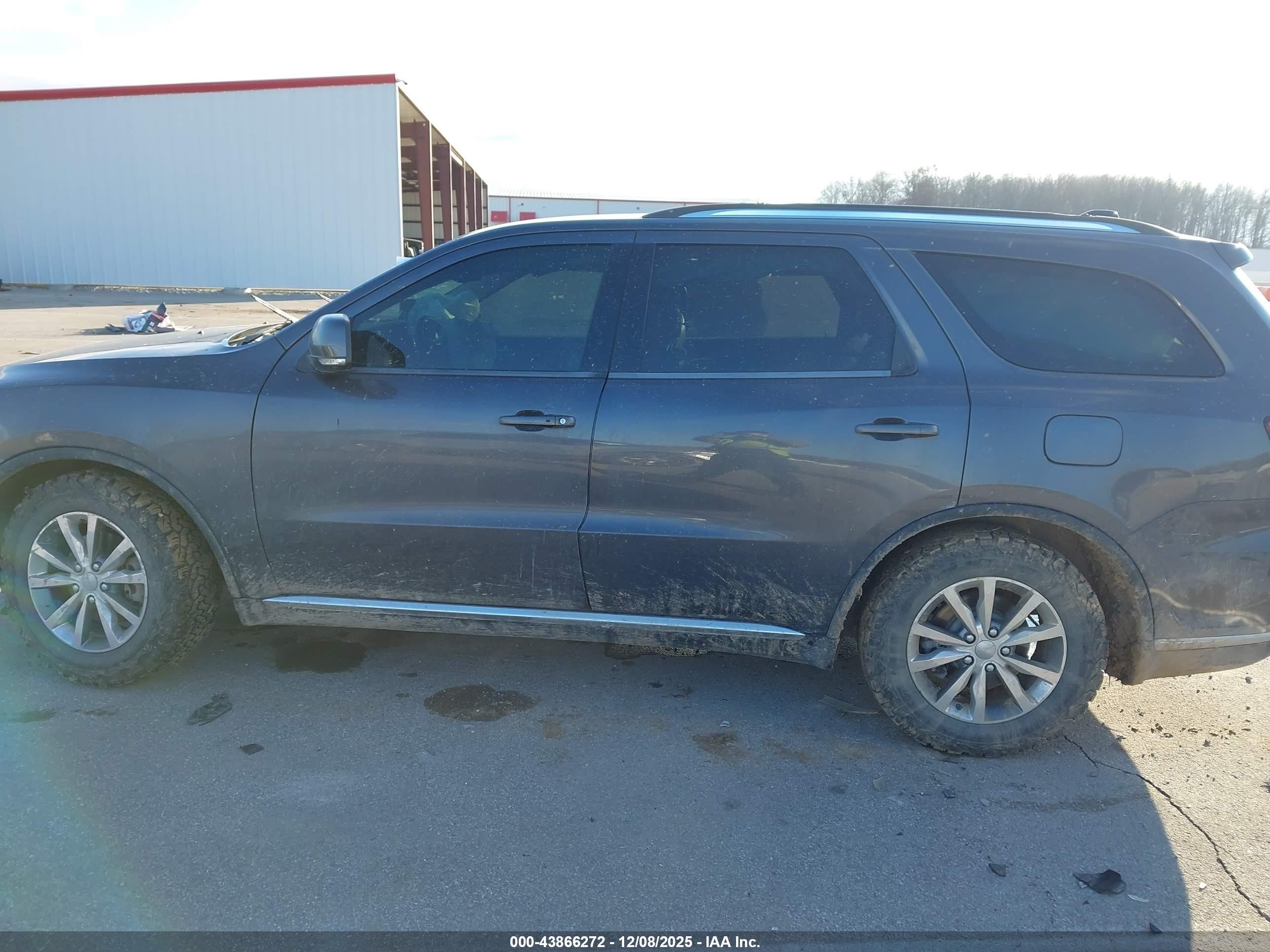 2015 Dodge Durango Limited Gray vin: 1C4RDHDG2FC200628