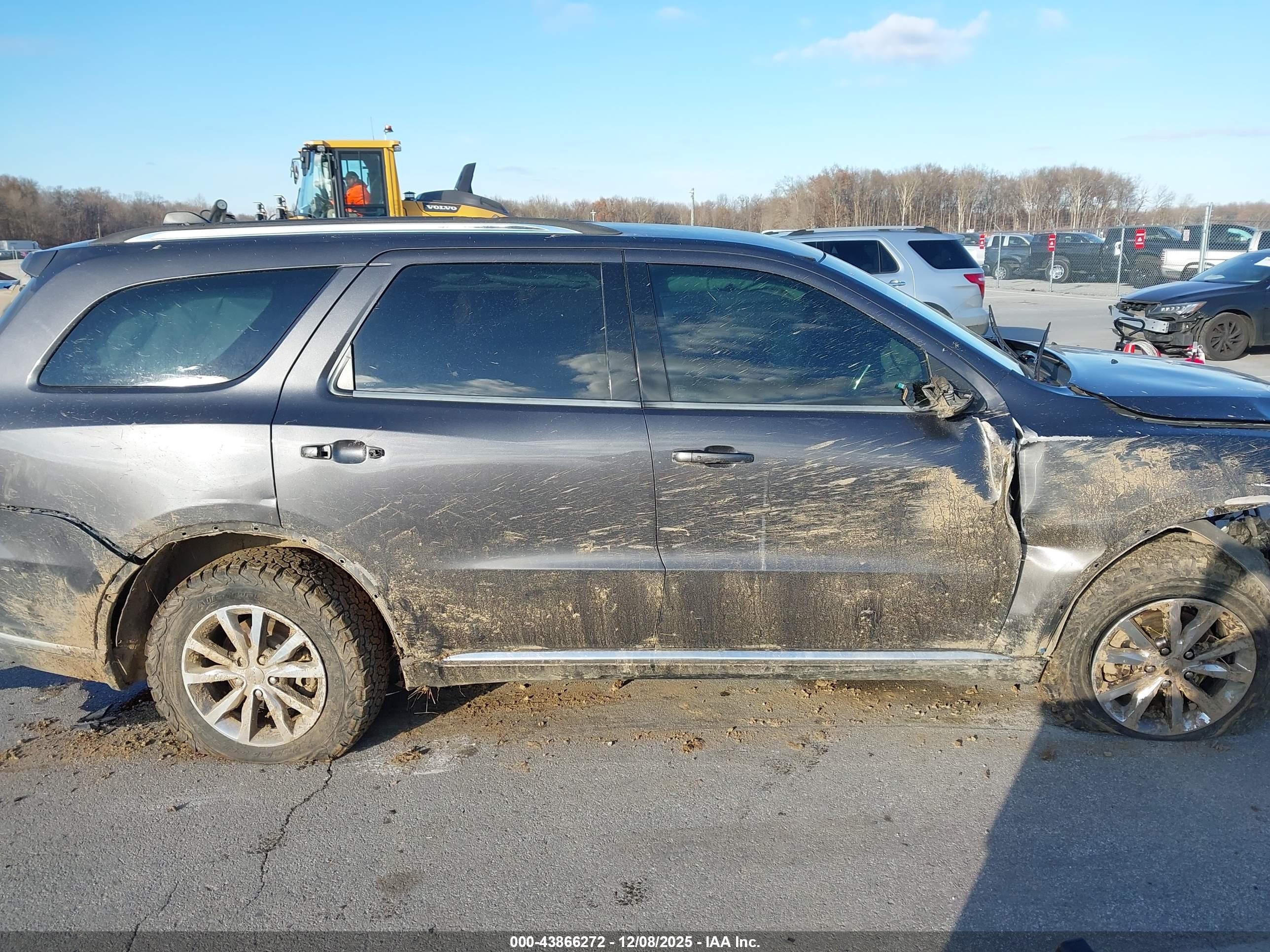 2015 Dodge Durango Limited Gray vin: 1C4RDHDG2FC200628