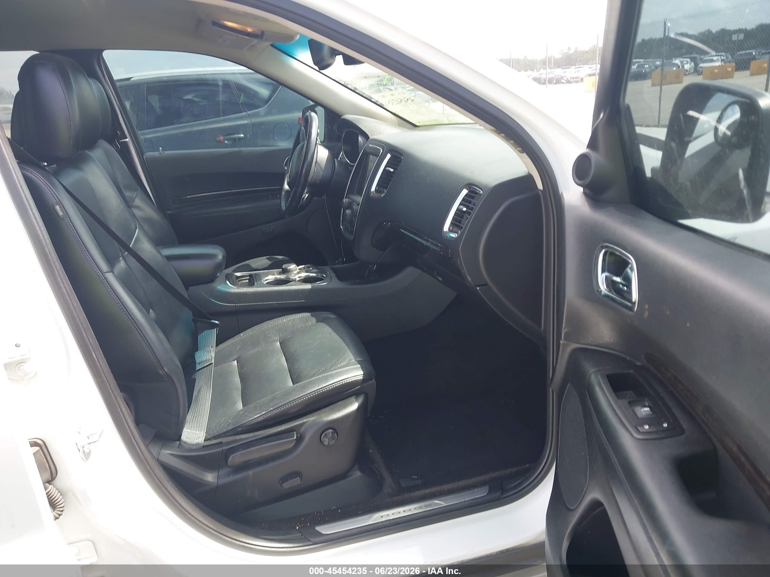 2015 Dodge Durango Limited White vin: 1C4RDHDG2FC770726