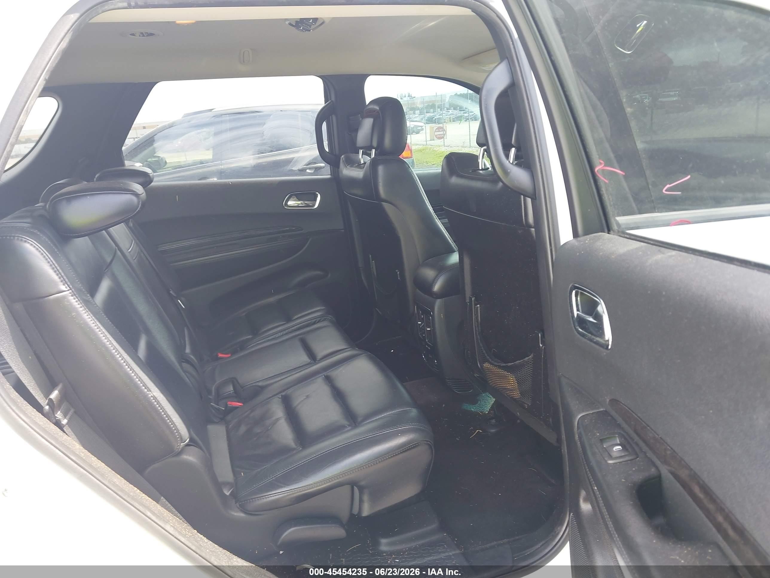 2015 Dodge Durango Limited White vin: 1C4RDHDG2FC770726