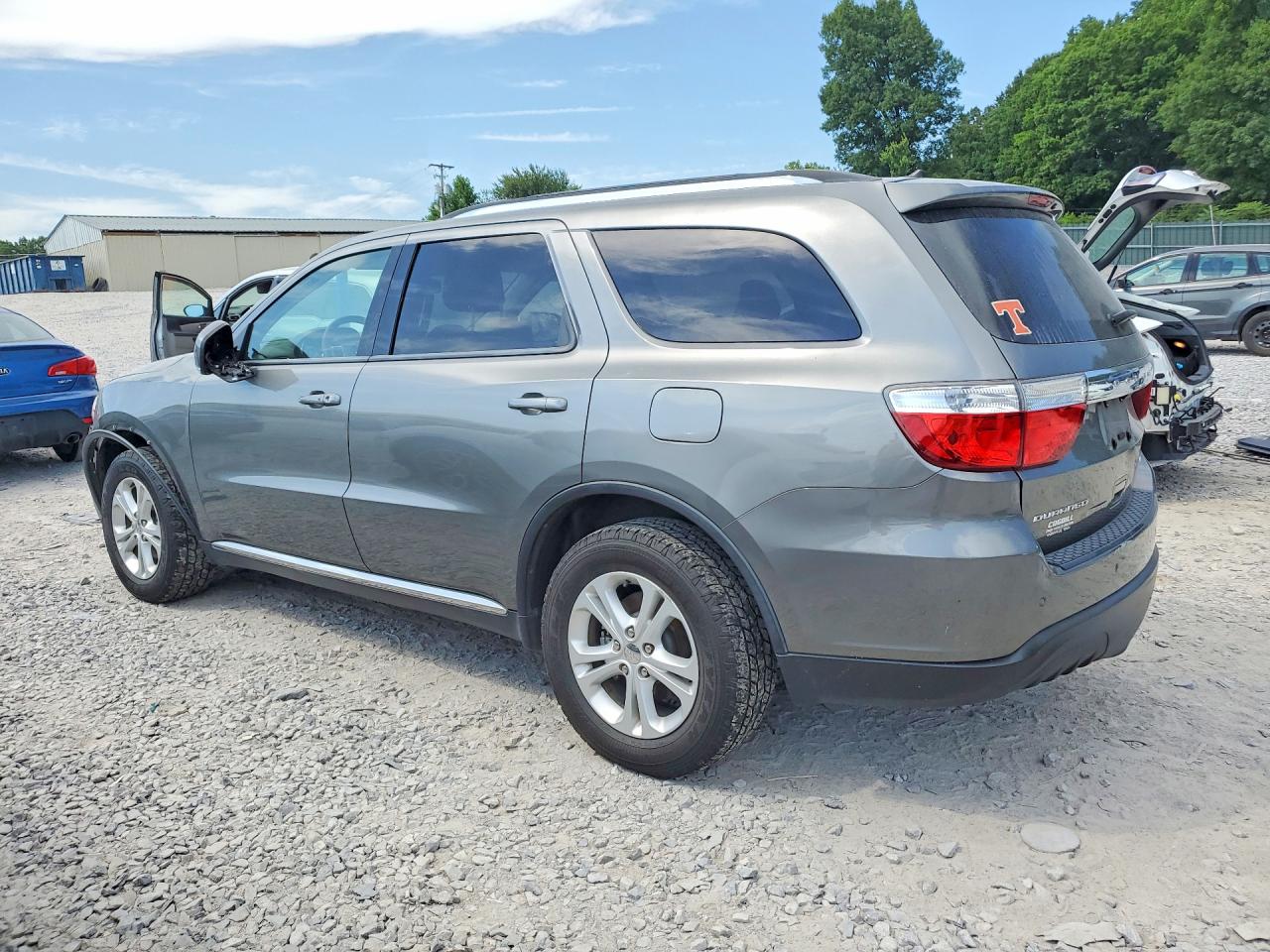 2012 Dodge Durango Crew Серебряный vin: 1C4RDHDG3CC153511