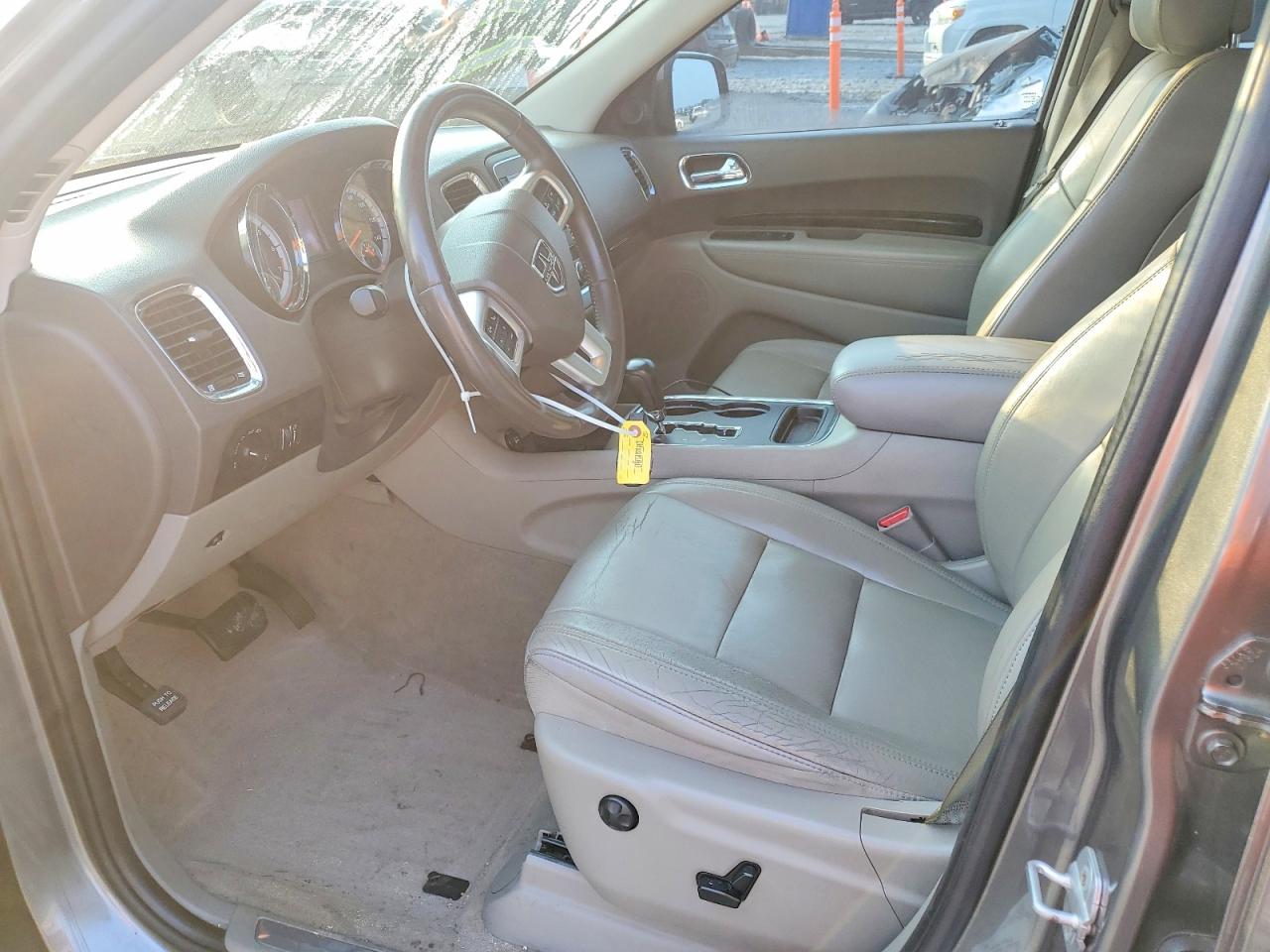 2012 Dodge Durango Crew Gray vin: 1C4RDHDG3CC291713