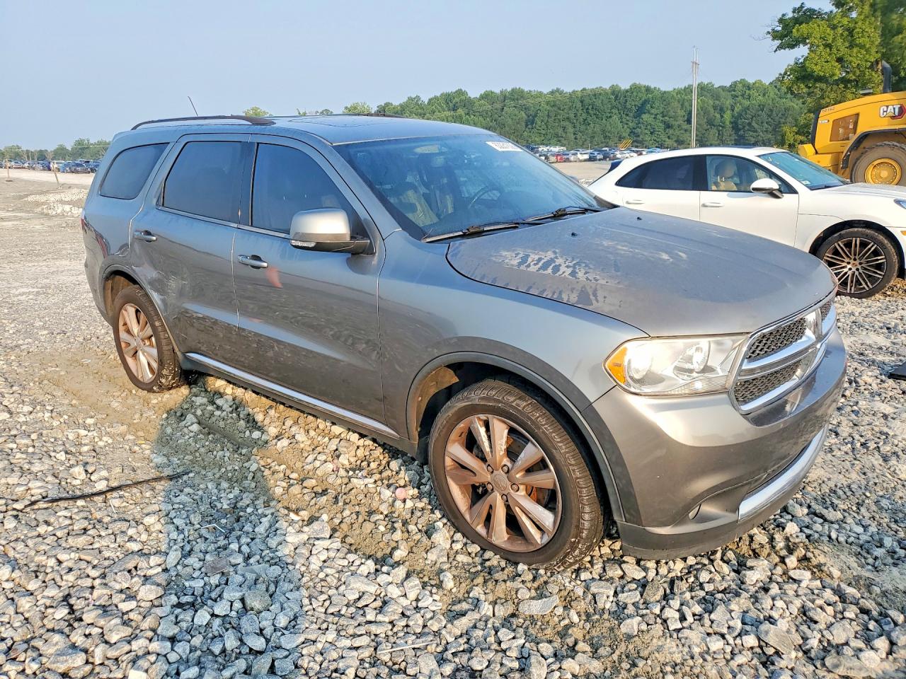 2012 Dodge Durango Crew Gray vin: 1C4RDHDG3CC291713