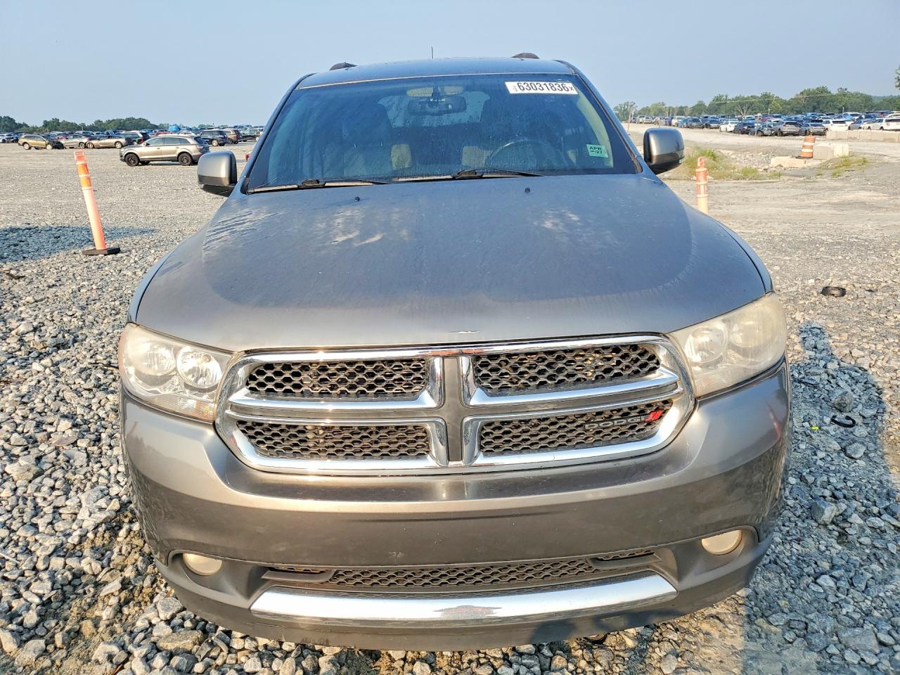 2012 Dodge Durango Crew Gray vin: 1C4RDHDG3CC291713