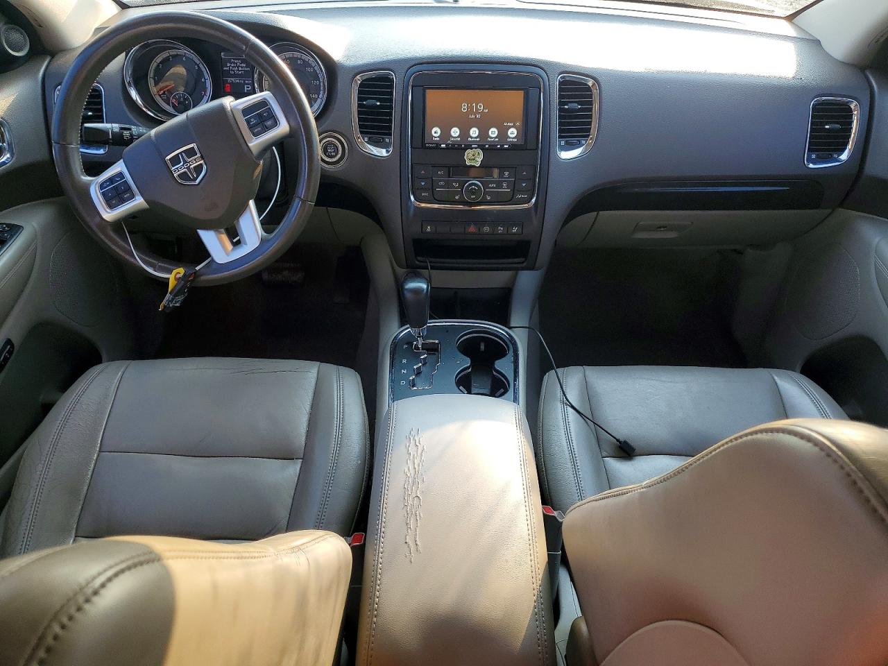 2012 Dodge Durango Crew Gray vin: 1C4RDHDG3CC291713