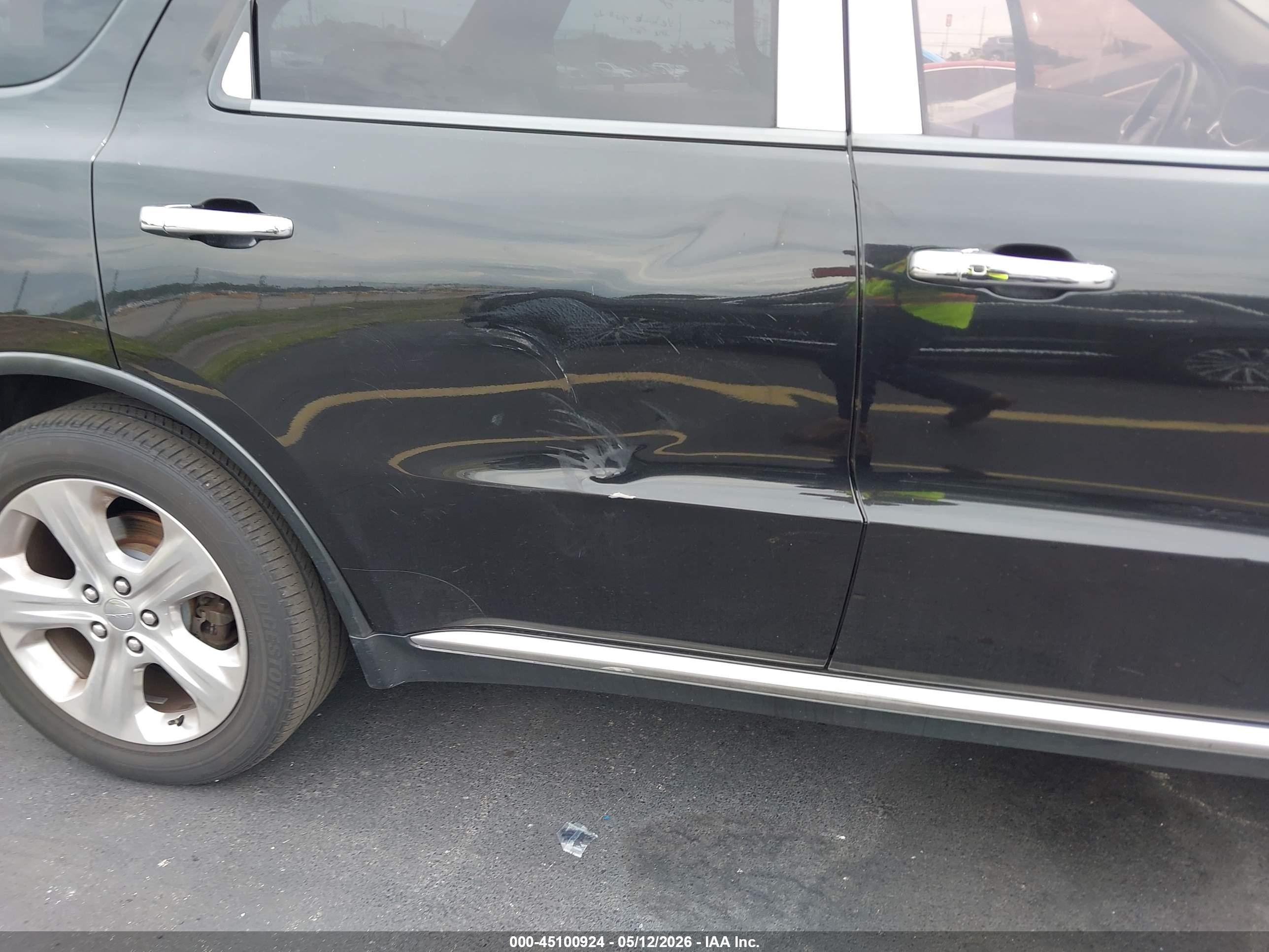 2014 Dodge Durango Limited Black vin: 1C4RDHDG3EC428202