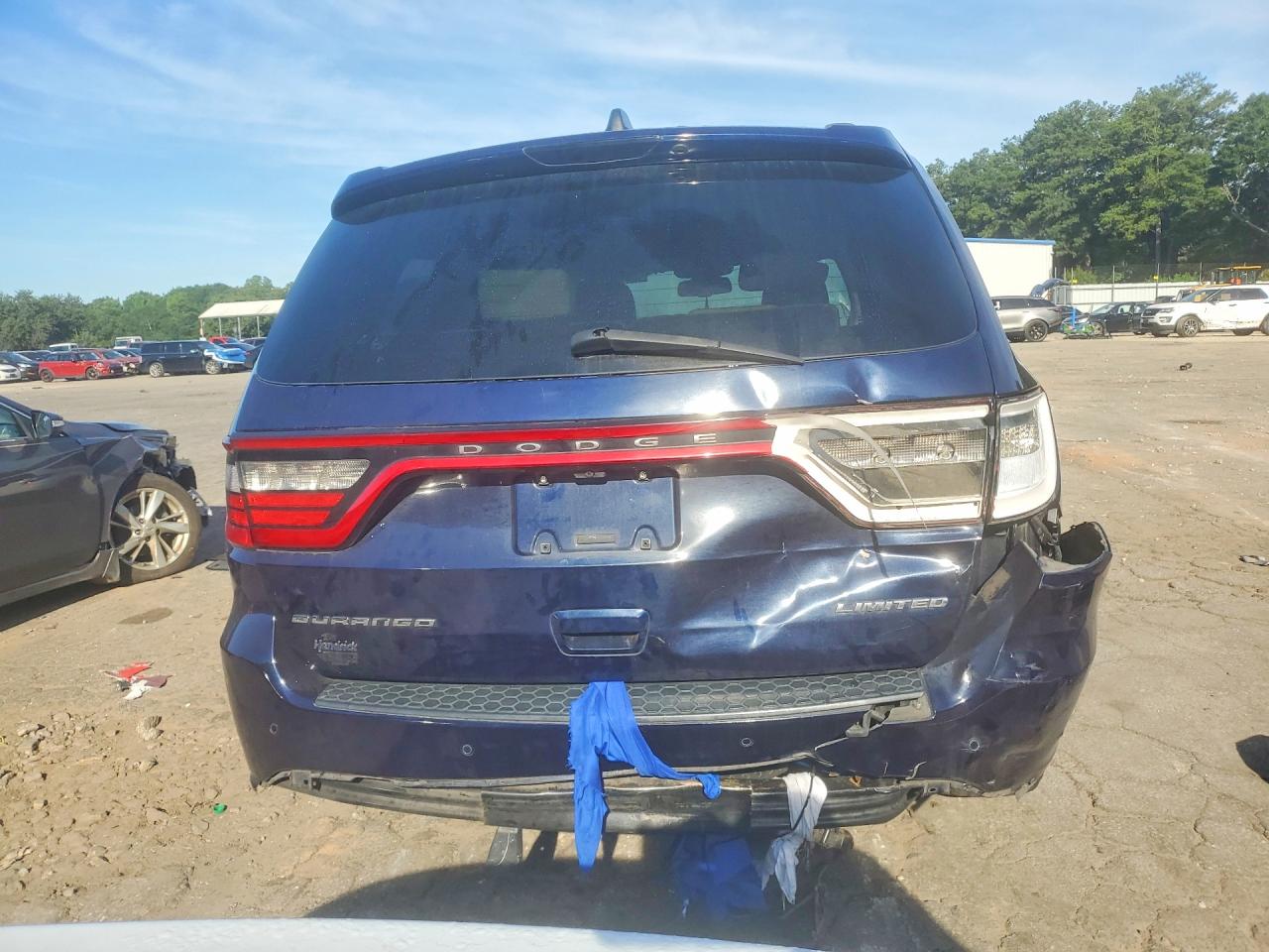 2014 Dodge Durango Limited Blue vin: 1C4RDHDG3EC476640