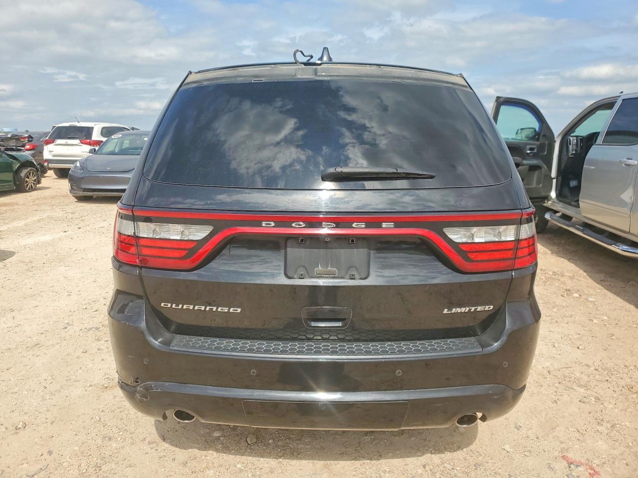 2014 Dodge Durango Limited Black vin: 1C4RDHDG3EC596583