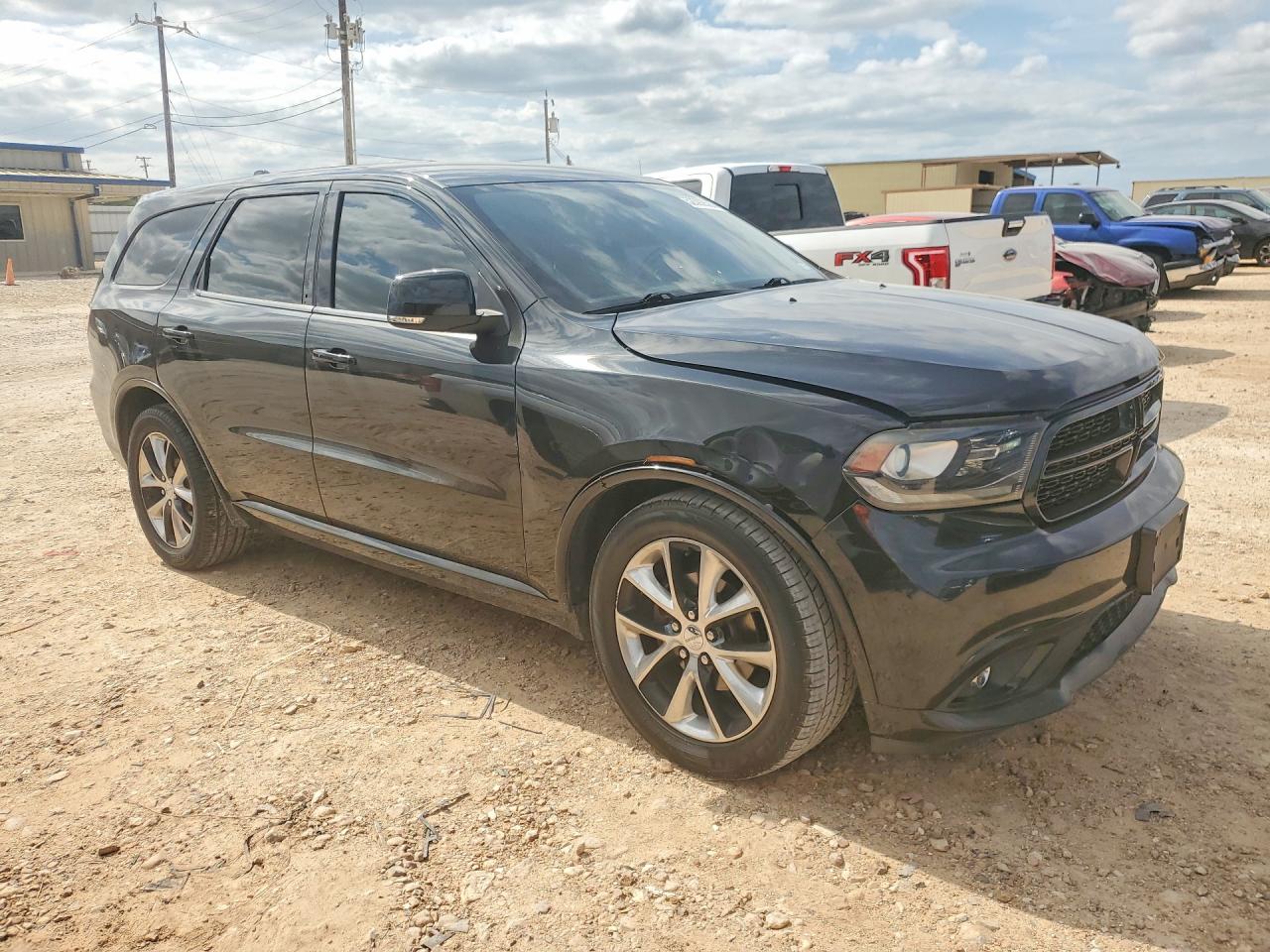 2014 Dodge Durango Limited Black vin: 1C4RDHDG3EC596583