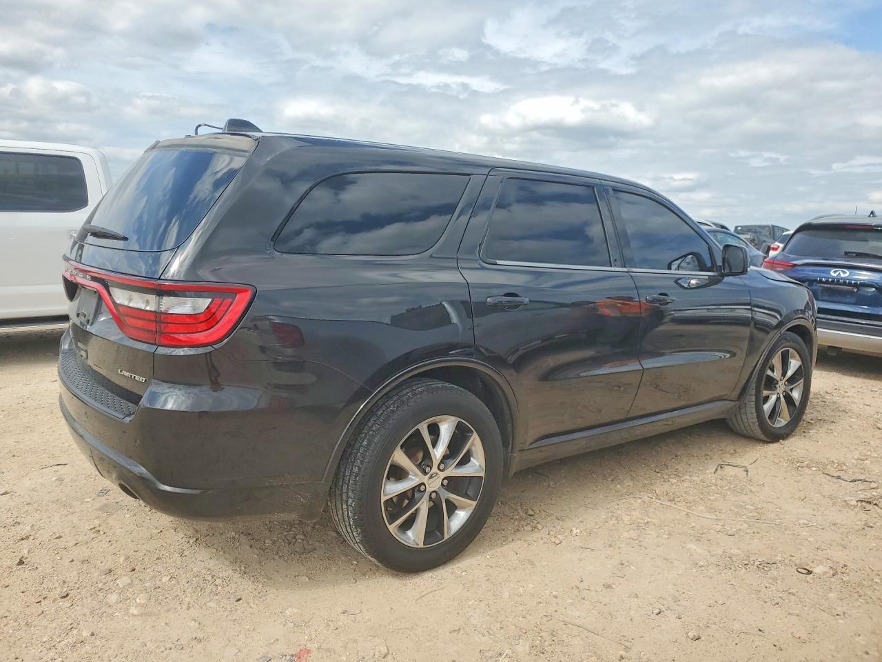 2014 Dodge Durango Limited Black vin: 1C4RDHDG3EC596583