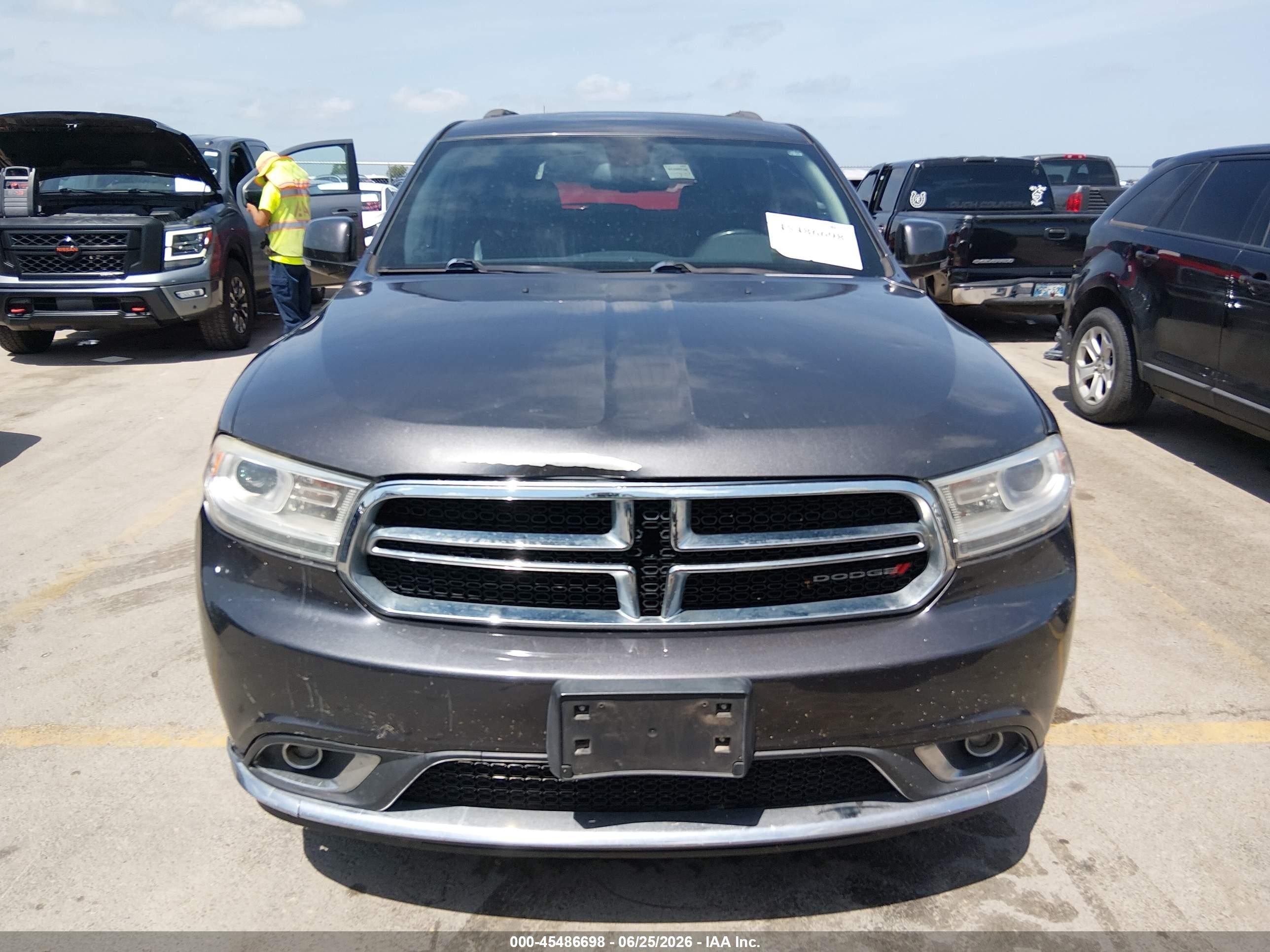 2015 Dodge Durango Limited Gray vin: 1C4RDHDG3FC176355