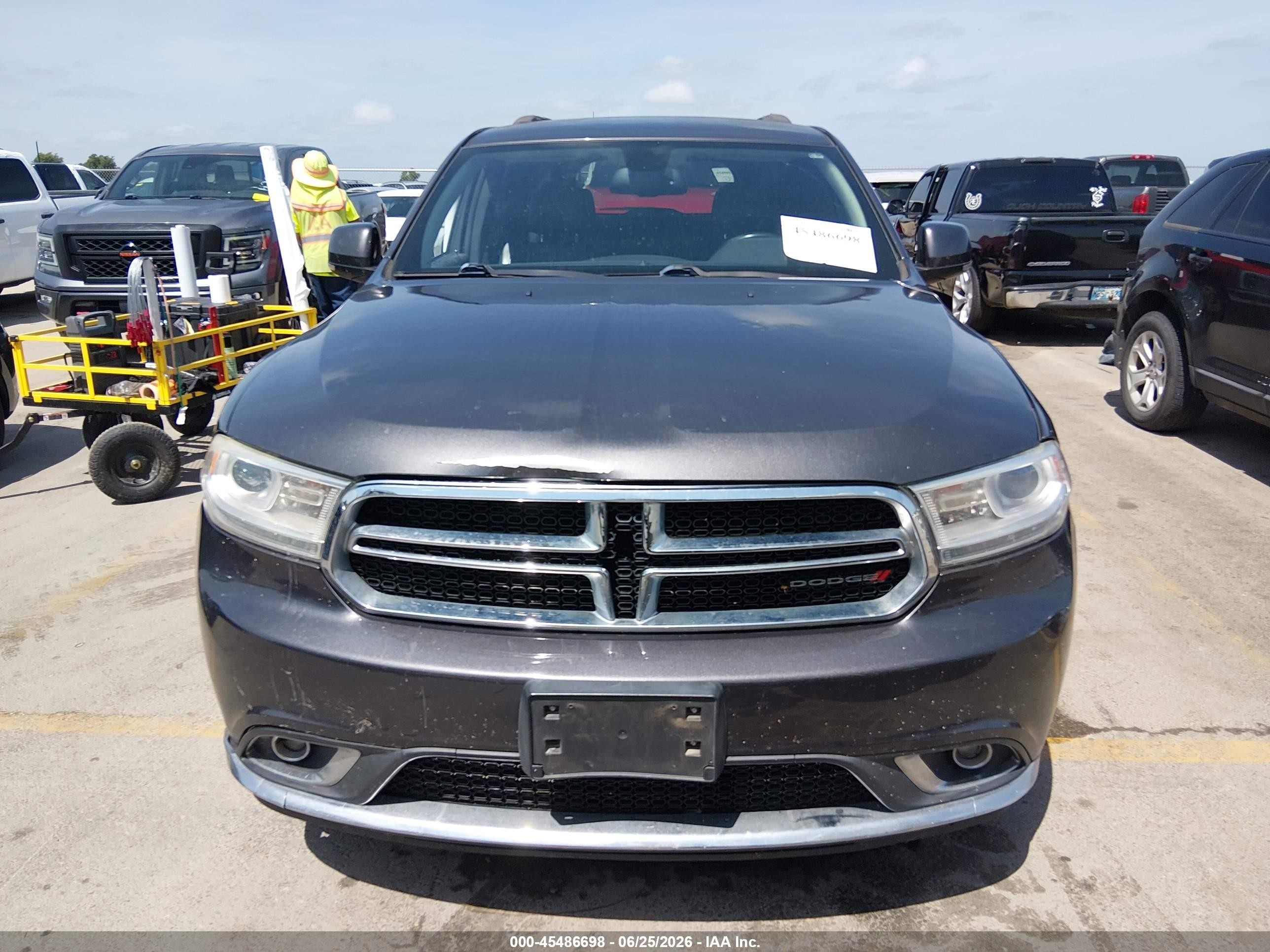 2015 Dodge Durango Limited Gray vin: 1C4RDHDG3FC176355