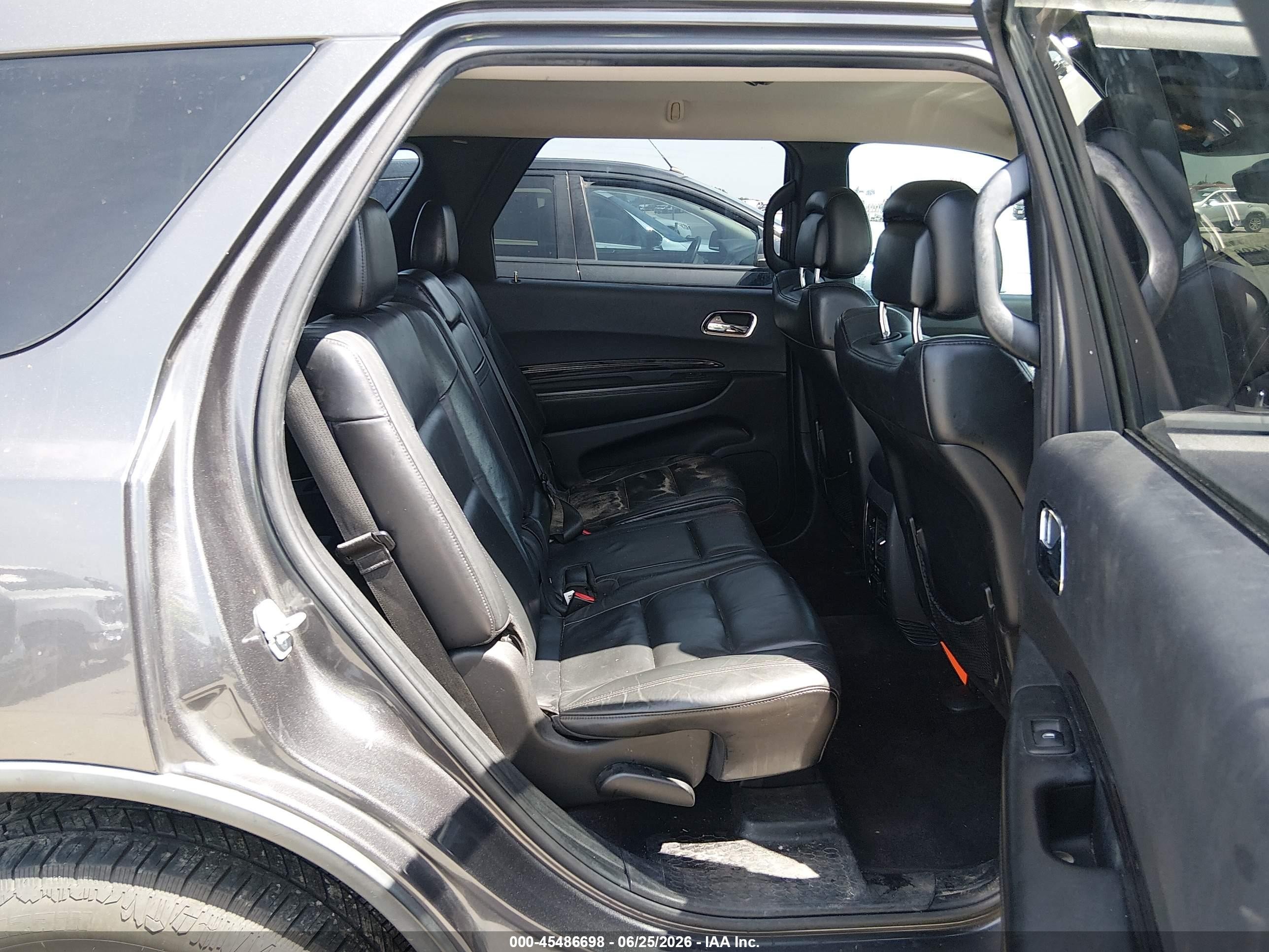 2015 Dodge Durango Limited Gray vin: 1C4RDHDG3FC176355