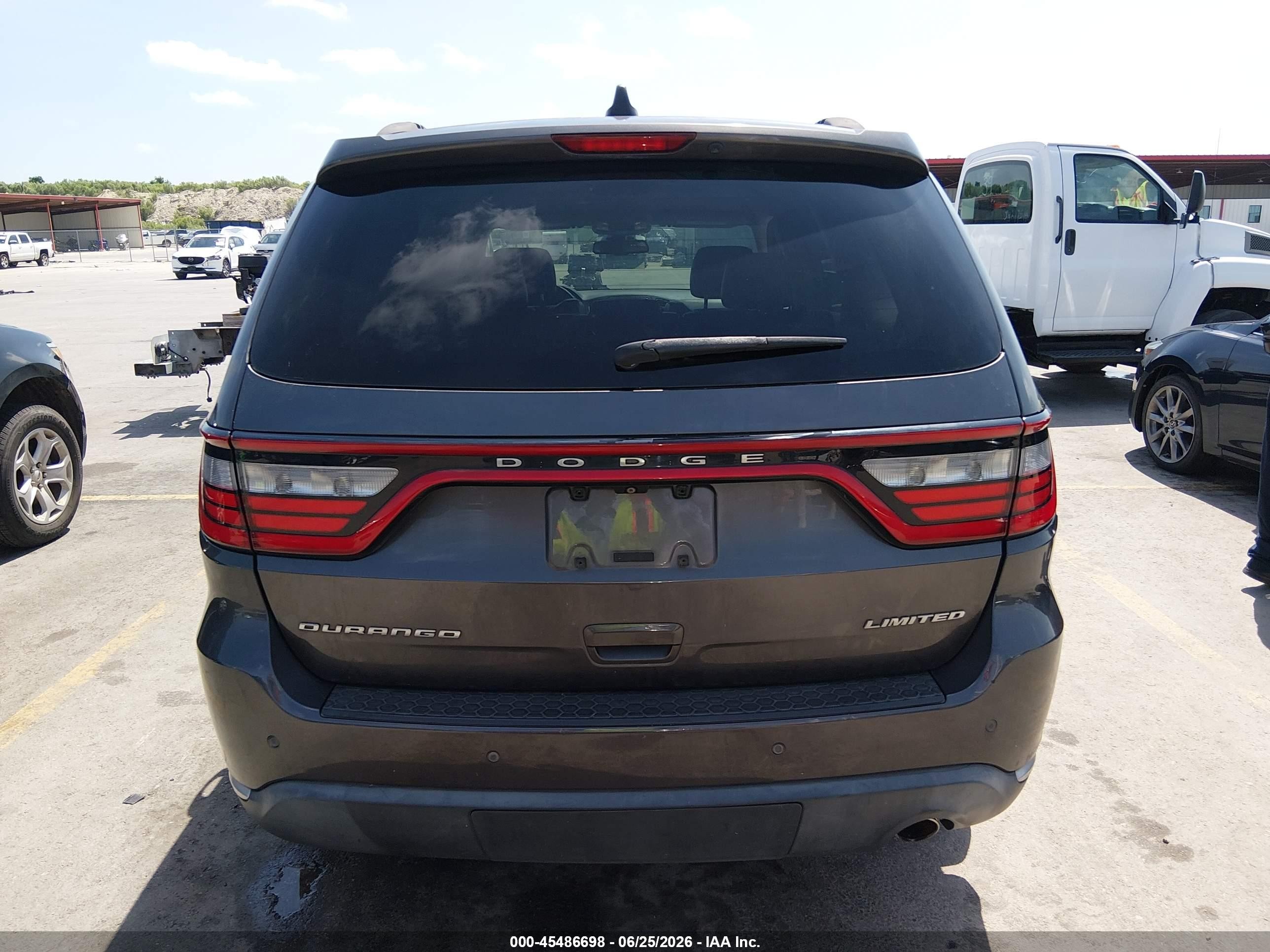 2015 Dodge Durango Limited Gray vin: 1C4RDHDG3FC176355