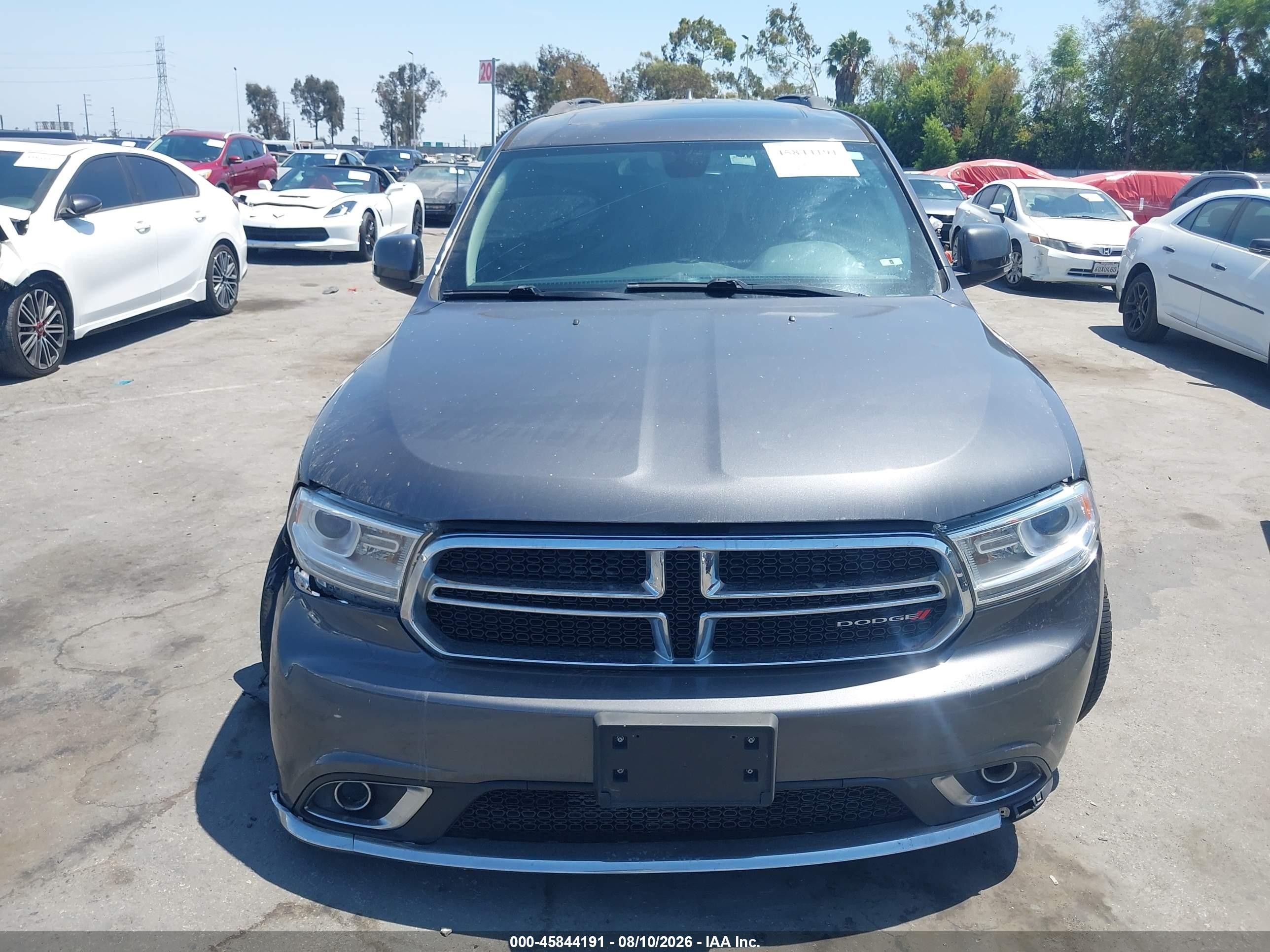 2015 Dodge Durango Limited Gray vin: 1C4RDHDG3FC694983