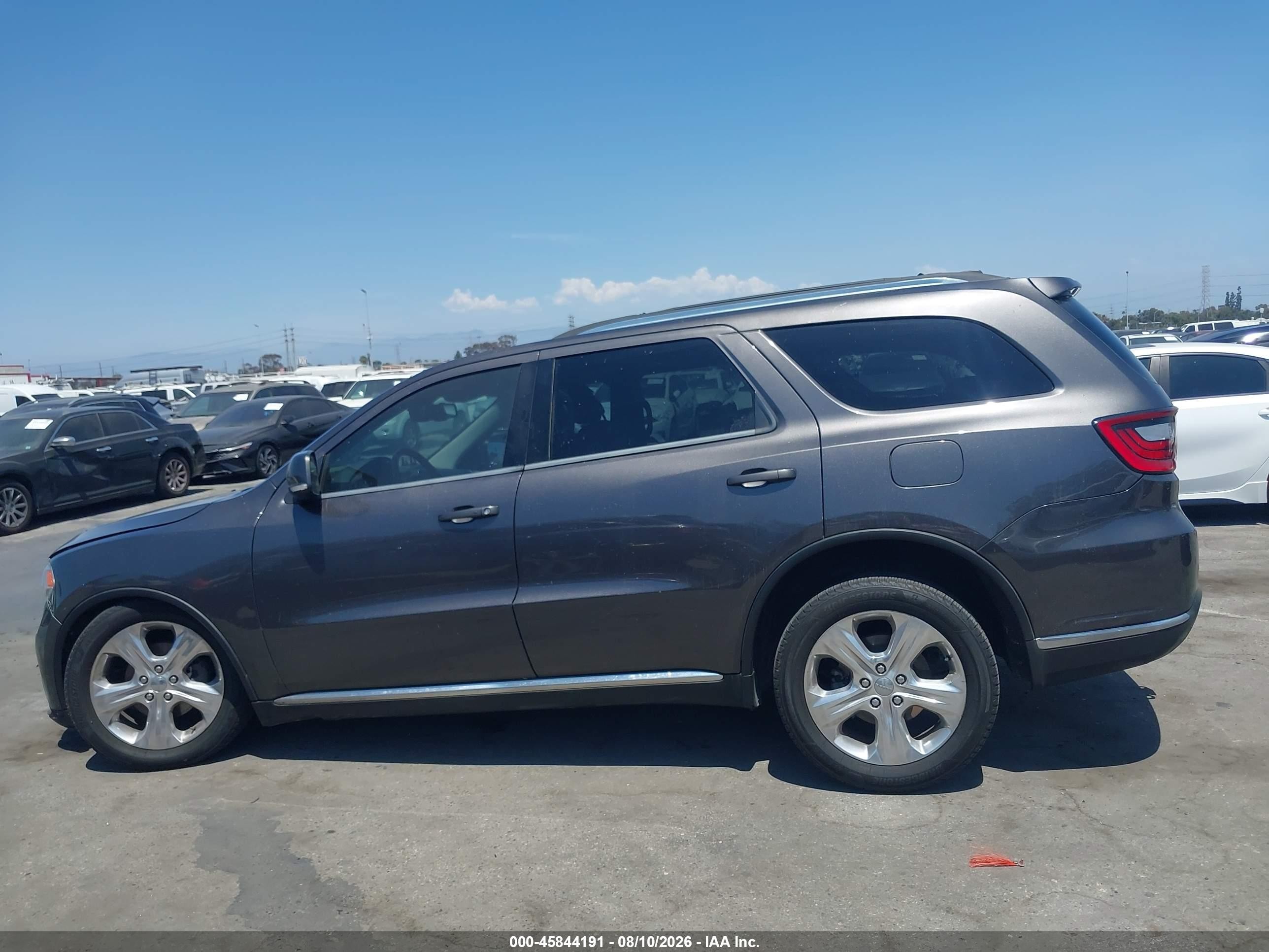 2015 Dodge Durango Limited Gray vin: 1C4RDHDG3FC694983