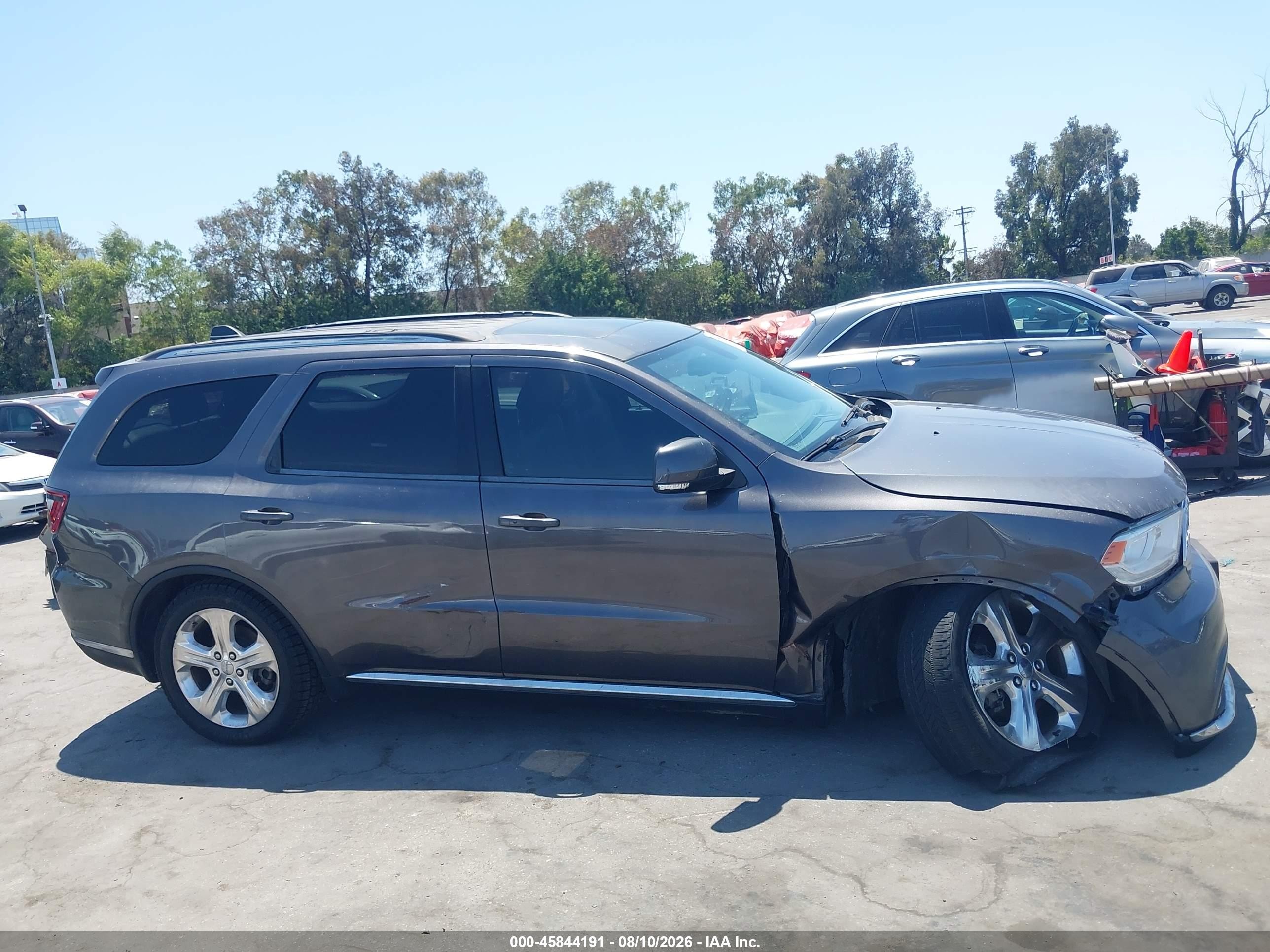 2015 Dodge Durango Limited Gray vin: 1C4RDHDG3FC694983