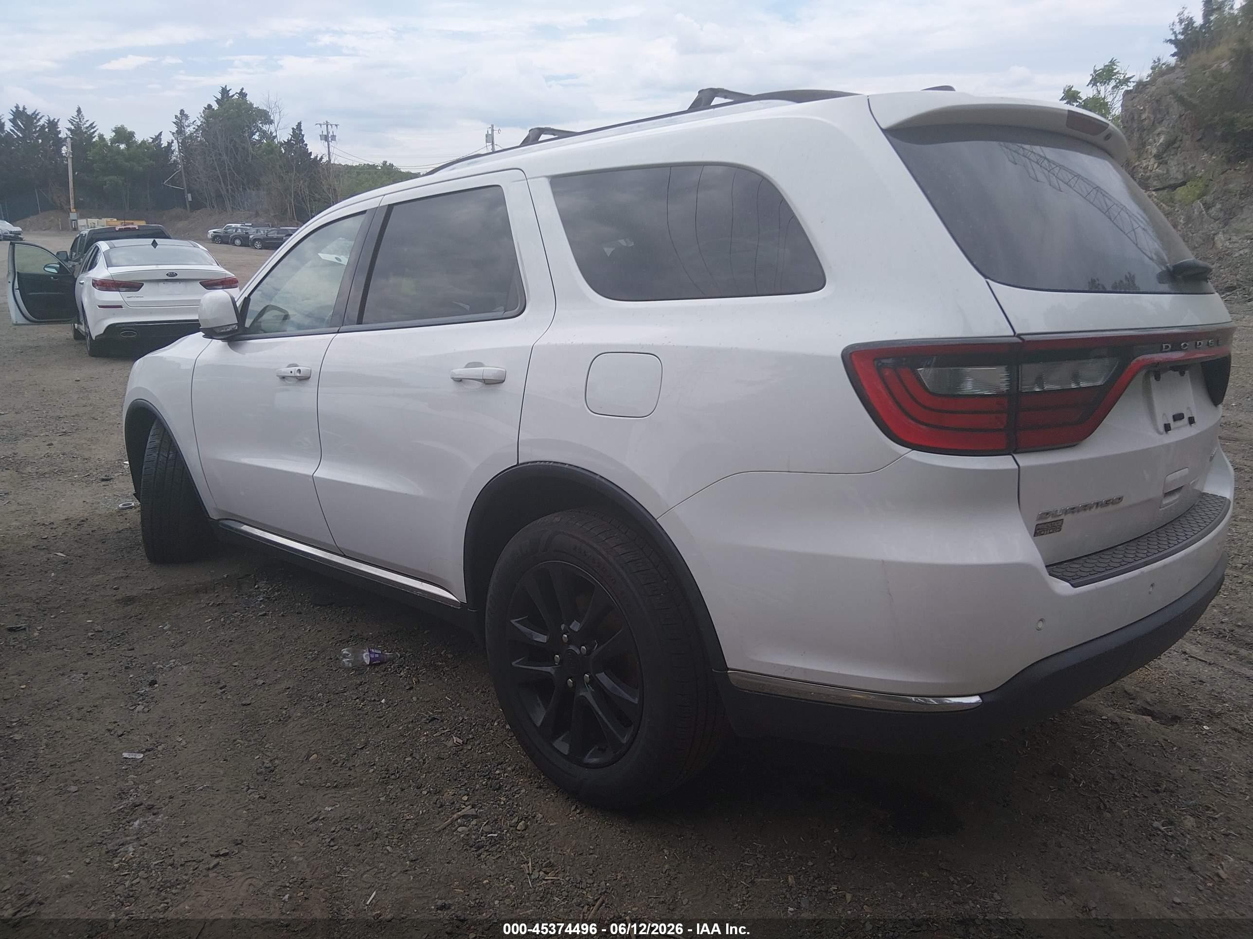 2015 Dodge Durango Limited White vin: 1C4RDHDG3FC709269