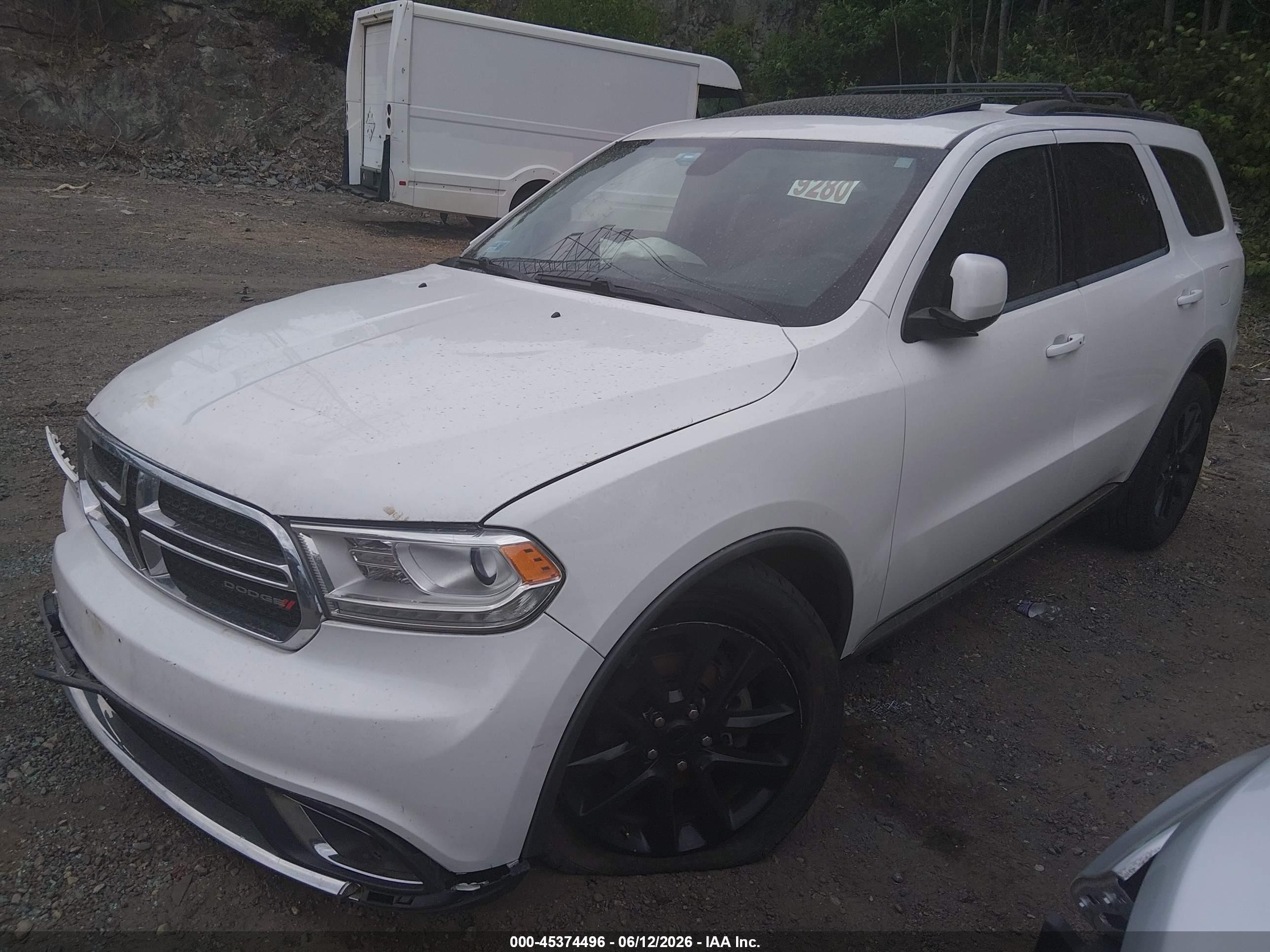 2015 Dodge Durango Limited White vin: 1C4RDHDG3FC709269