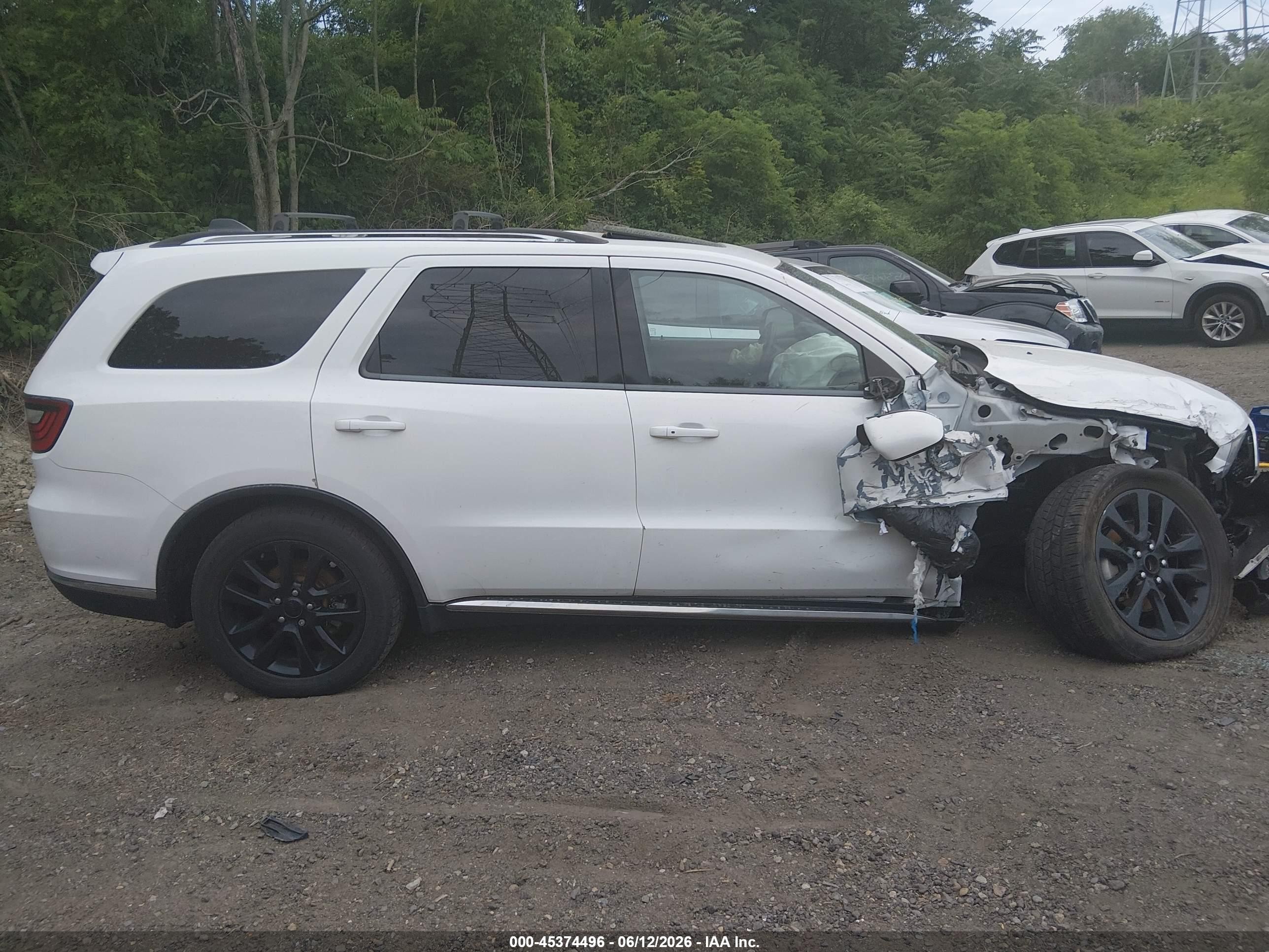 2015 Dodge Durango Limited White vin: 1C4RDHDG3FC709269