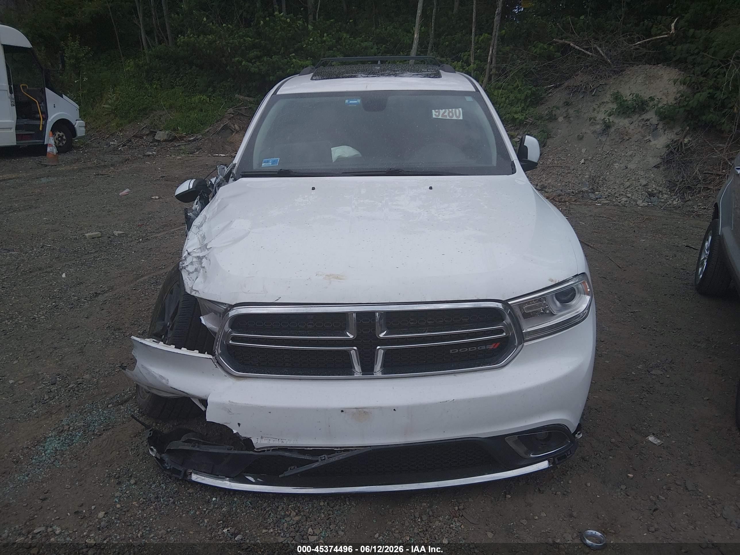 2015 Dodge Durango Limited White vin: 1C4RDHDG3FC709269