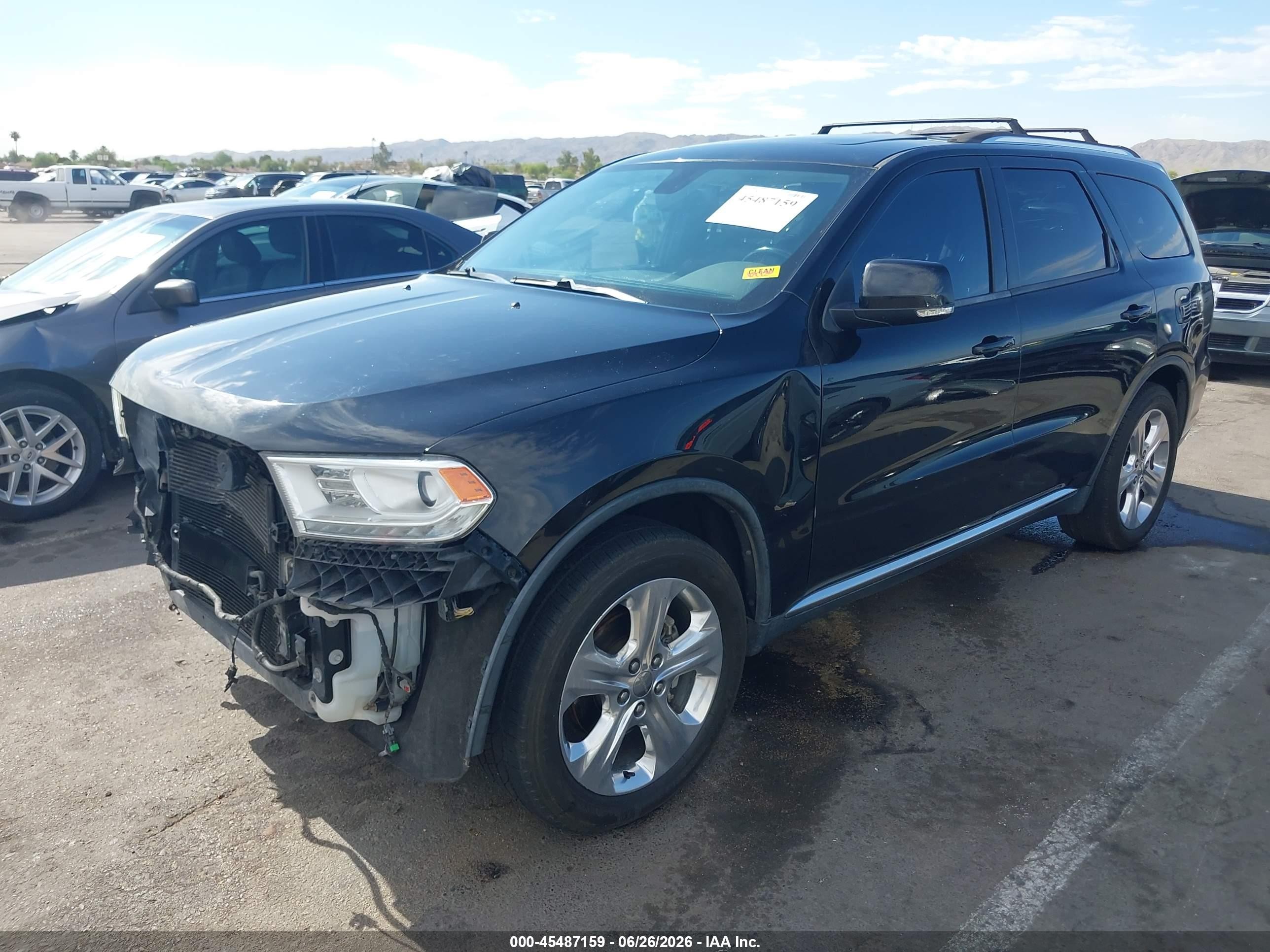 2015 Dodge Durango Limited Black vin: 1C4RDHDG3FC795537