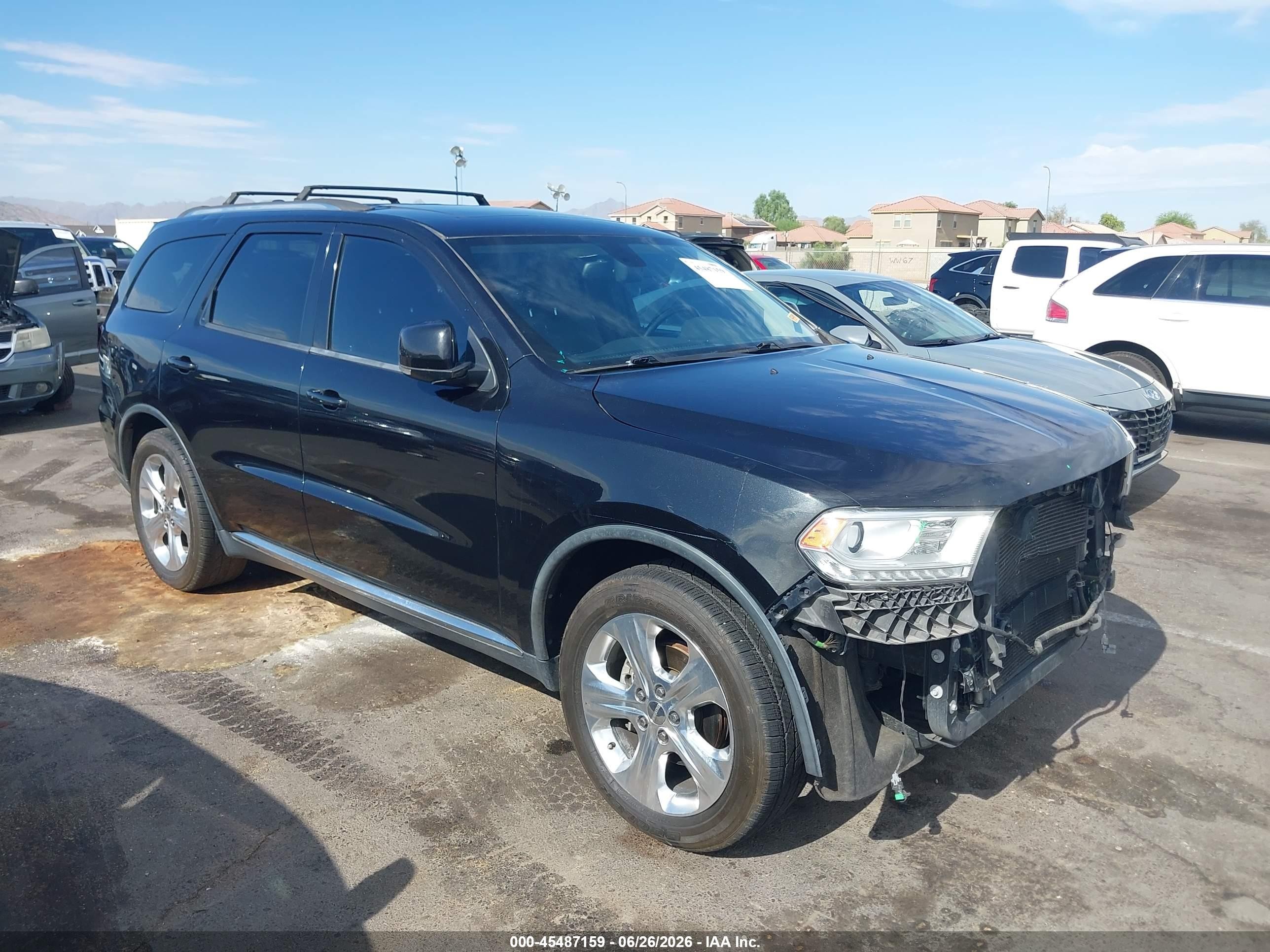 2015 Dodge Durango Limited Black vin: 1C4RDHDG3FC795537
