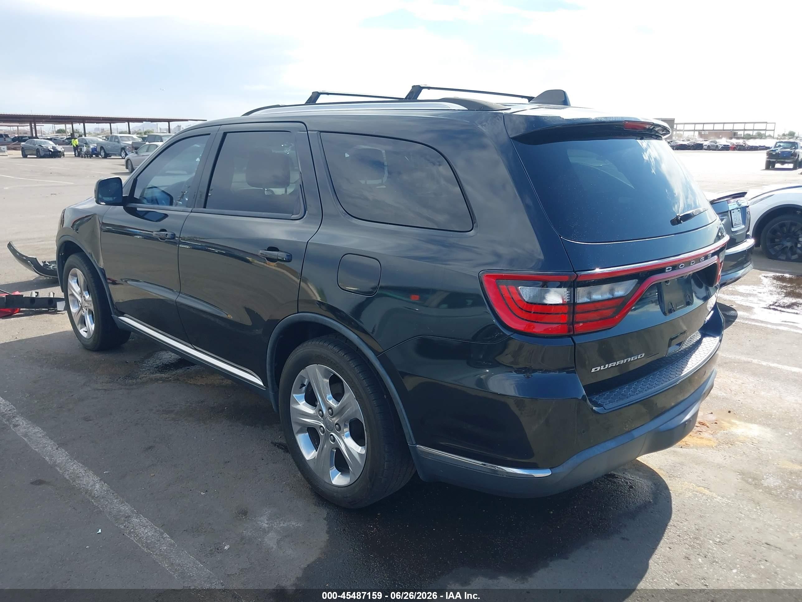 2015 Dodge Durango Limited Black vin: 1C4RDHDG3FC795537