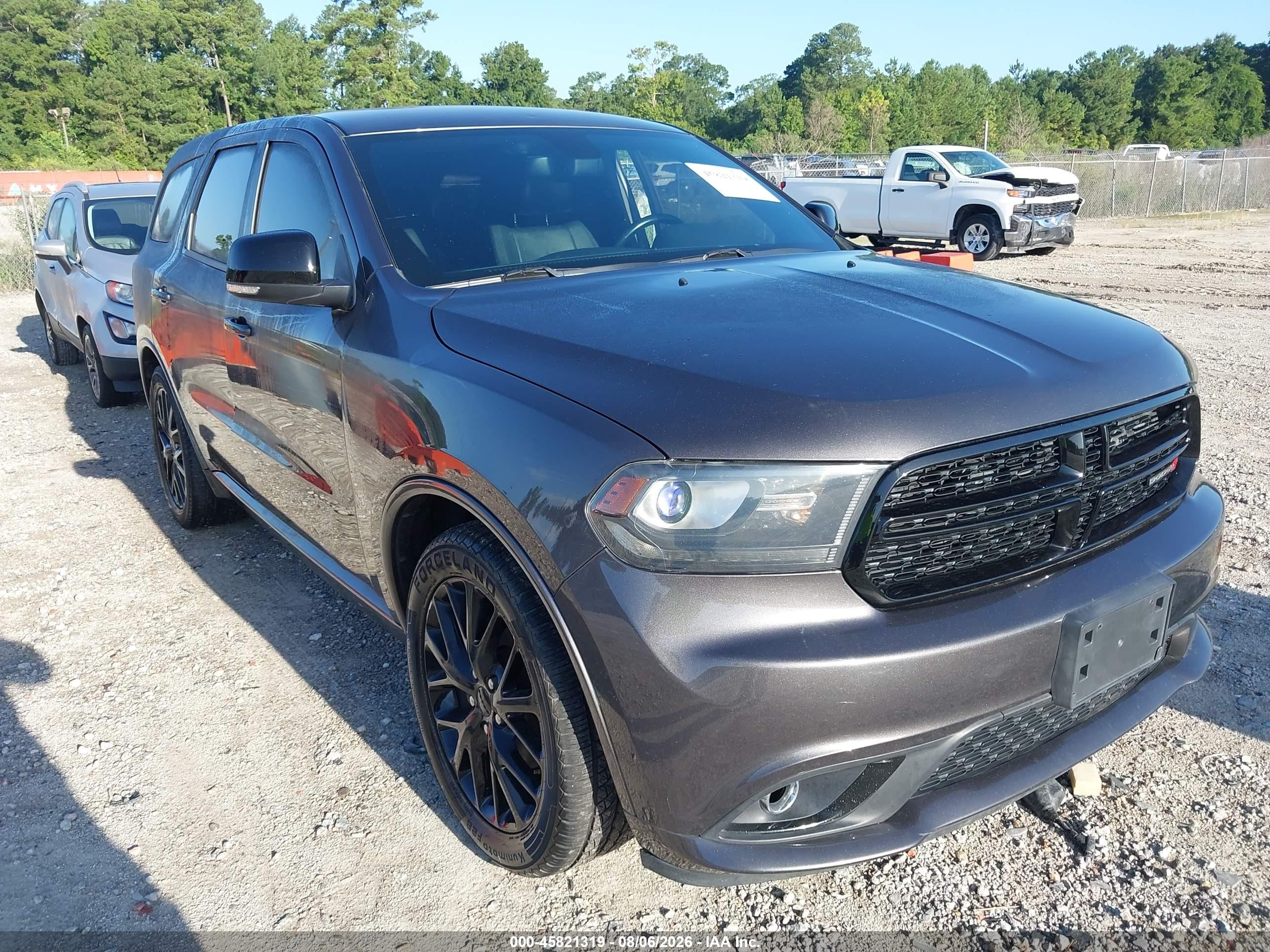 2015 Dodge Durango Limited Серый vin: 1C4RDHDG3FC895542