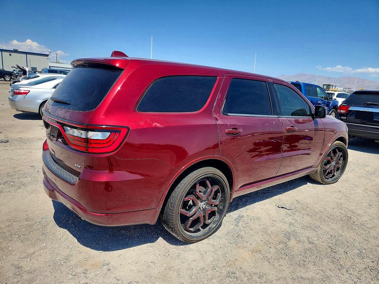 2018 Dodge Durango Gt Red vin: 1C4RDHDG3JC451392
