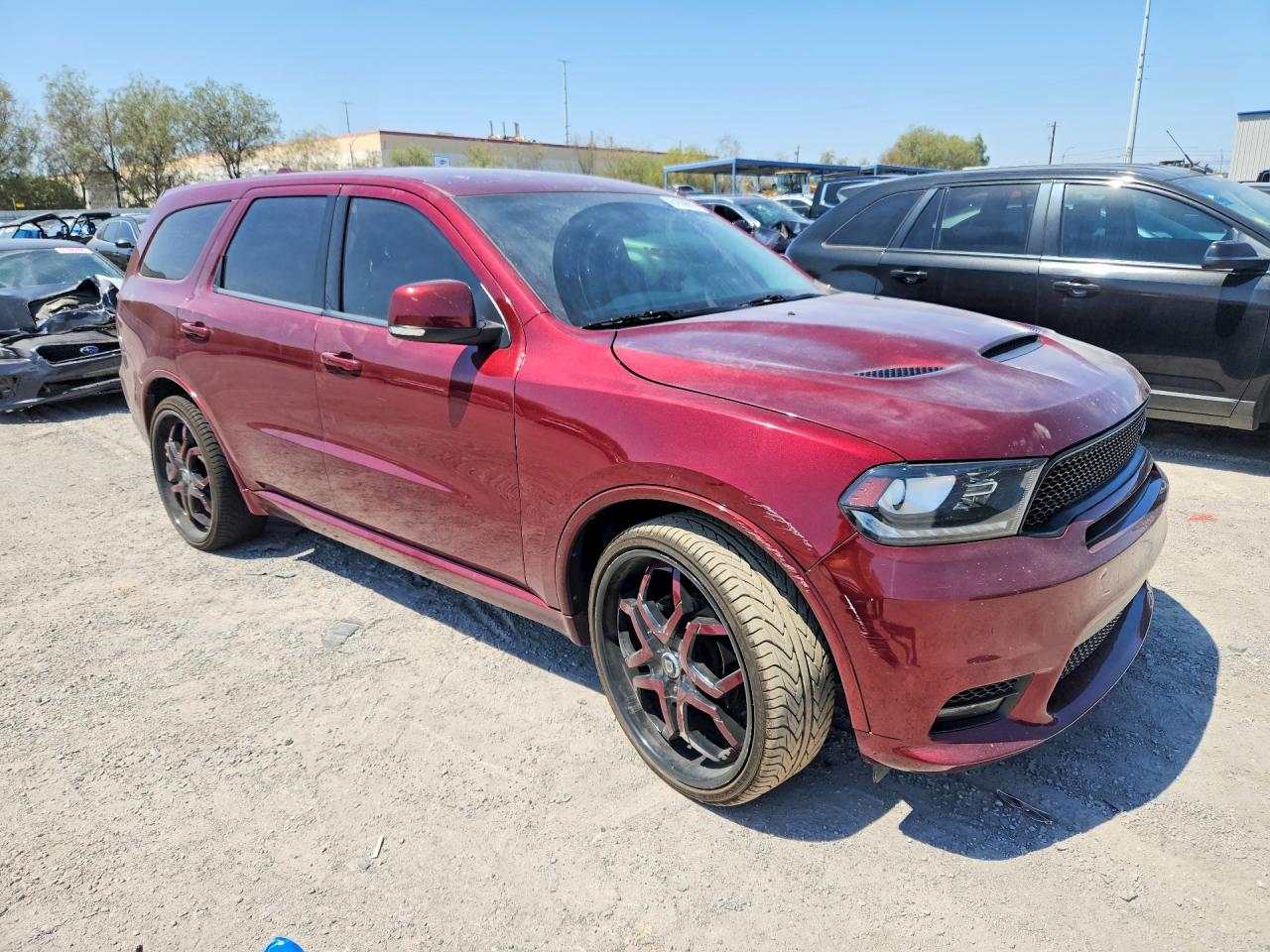 2018 Dodge Durango Gt Red vin: 1C4RDHDG3JC451392