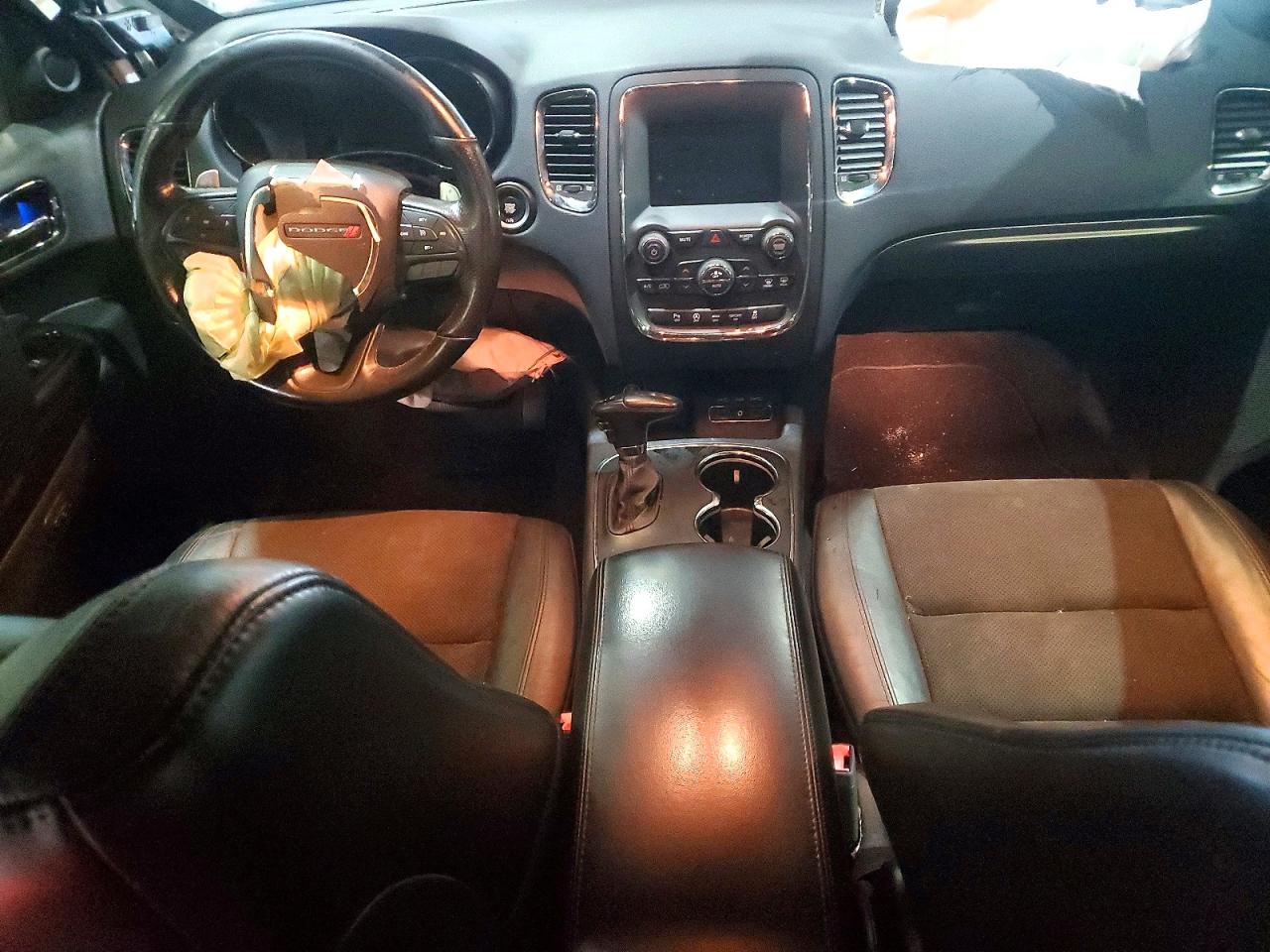 2019 Dodge Durango Gt White vin: 1C4RDHDG3KC797895