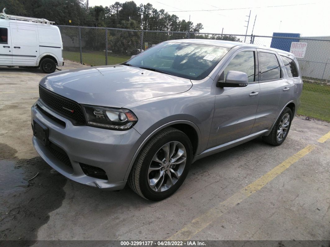 2020 Dodge Durango Gt Plus Silver vin: 1C4RDHDG3LC266441