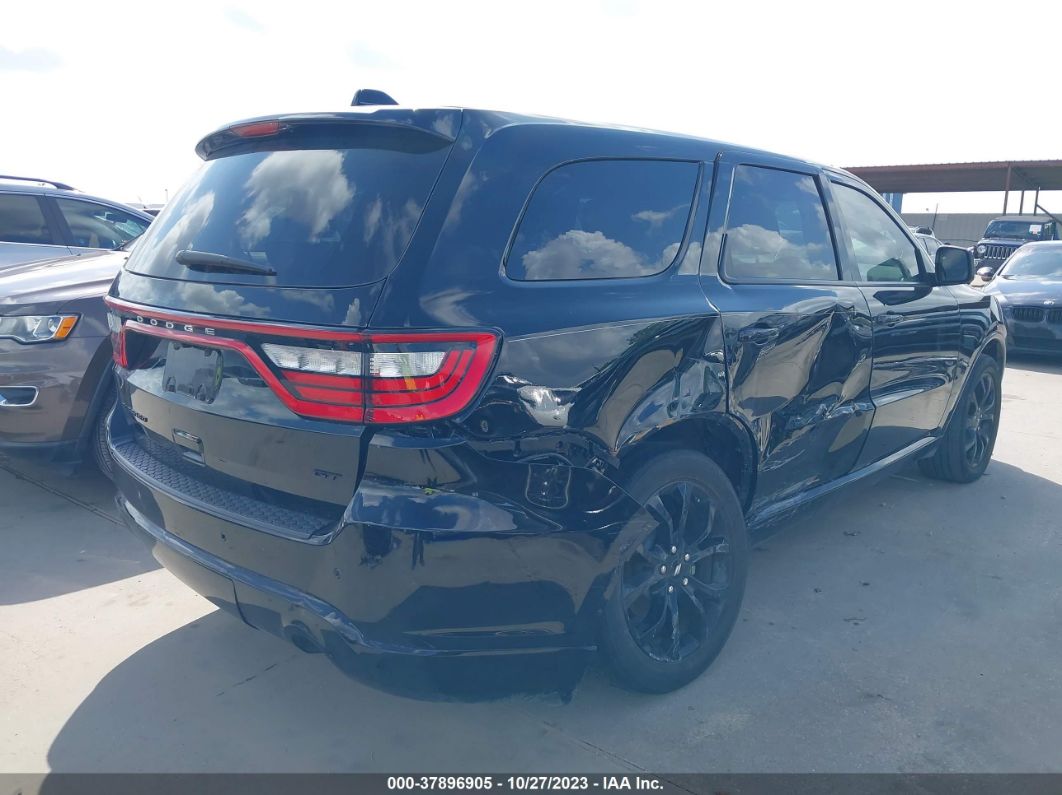 2020 Dodge Durango Gt Plus Rwd Black vin: 1C4RDHDG3LC320577