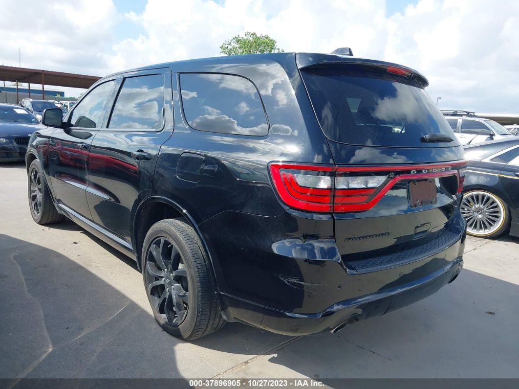 2020 Dodge Durango Gt Plus Rwd Black vin: 1C4RDHDG3LC320577
