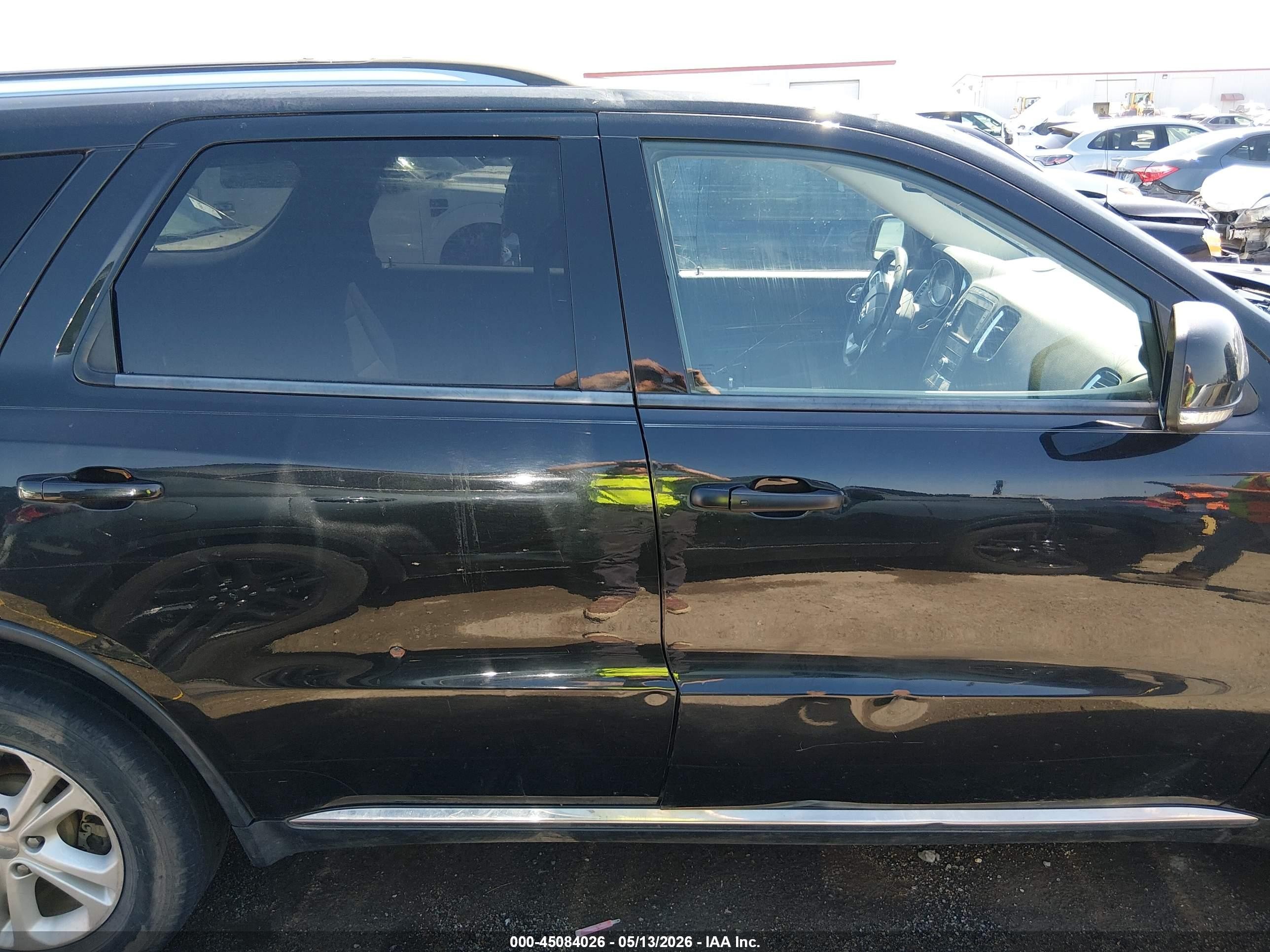 2012 Dodge Durango Crew Черный vin: 1C4RDHDG4CC285581