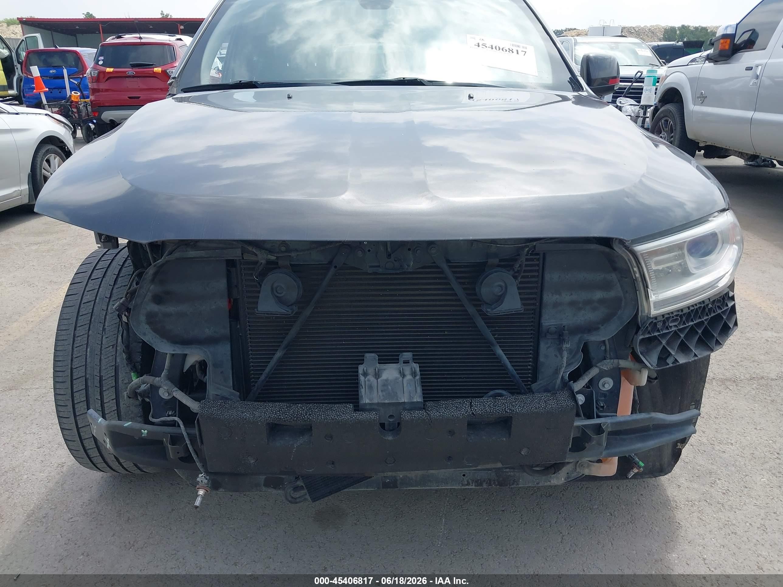2014 Dodge Durango Limited Gray vin: 1C4RDHDG4EC277788