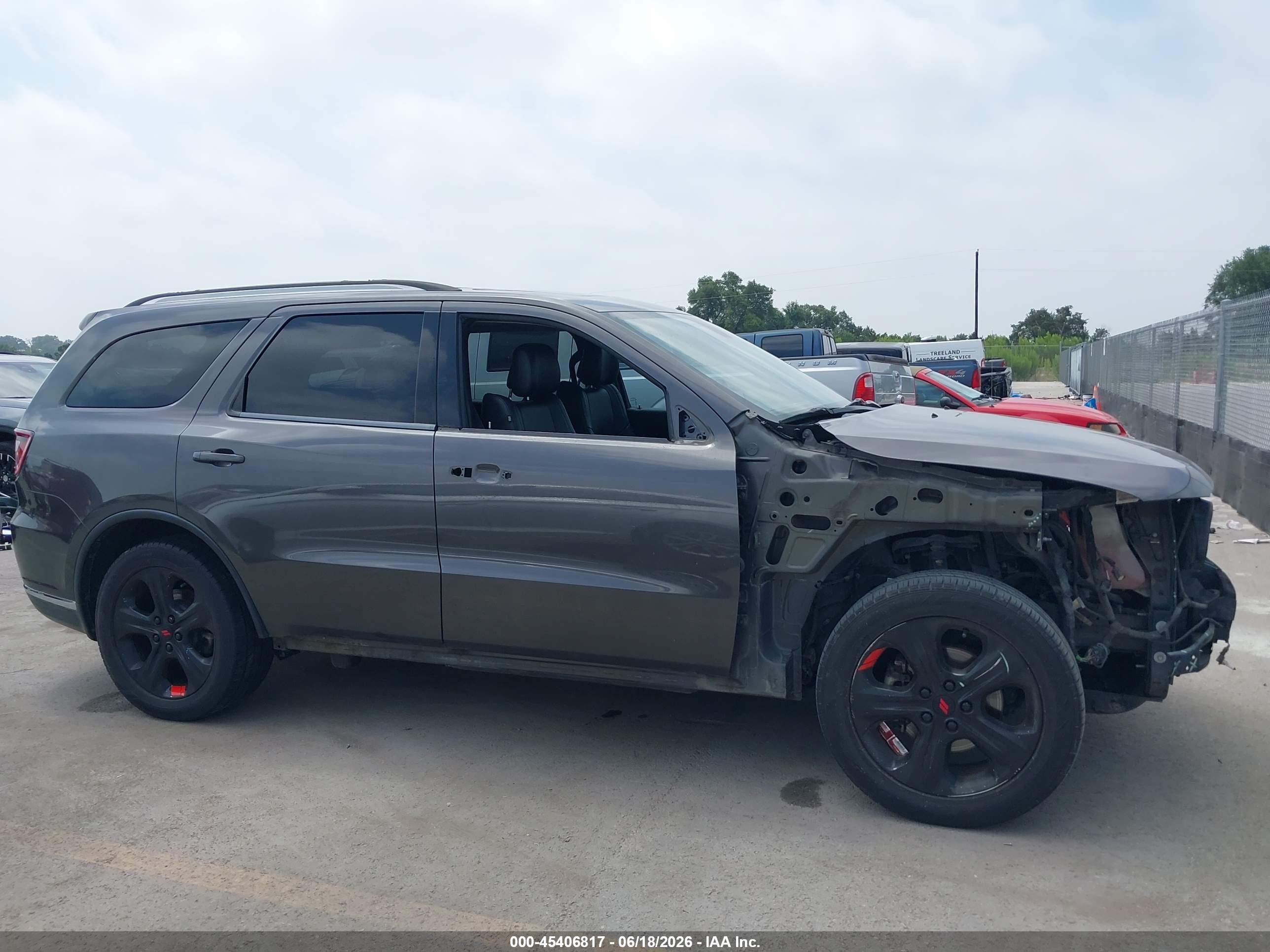 2014 Dodge Durango Limited Gray vin: 1C4RDHDG4EC277788