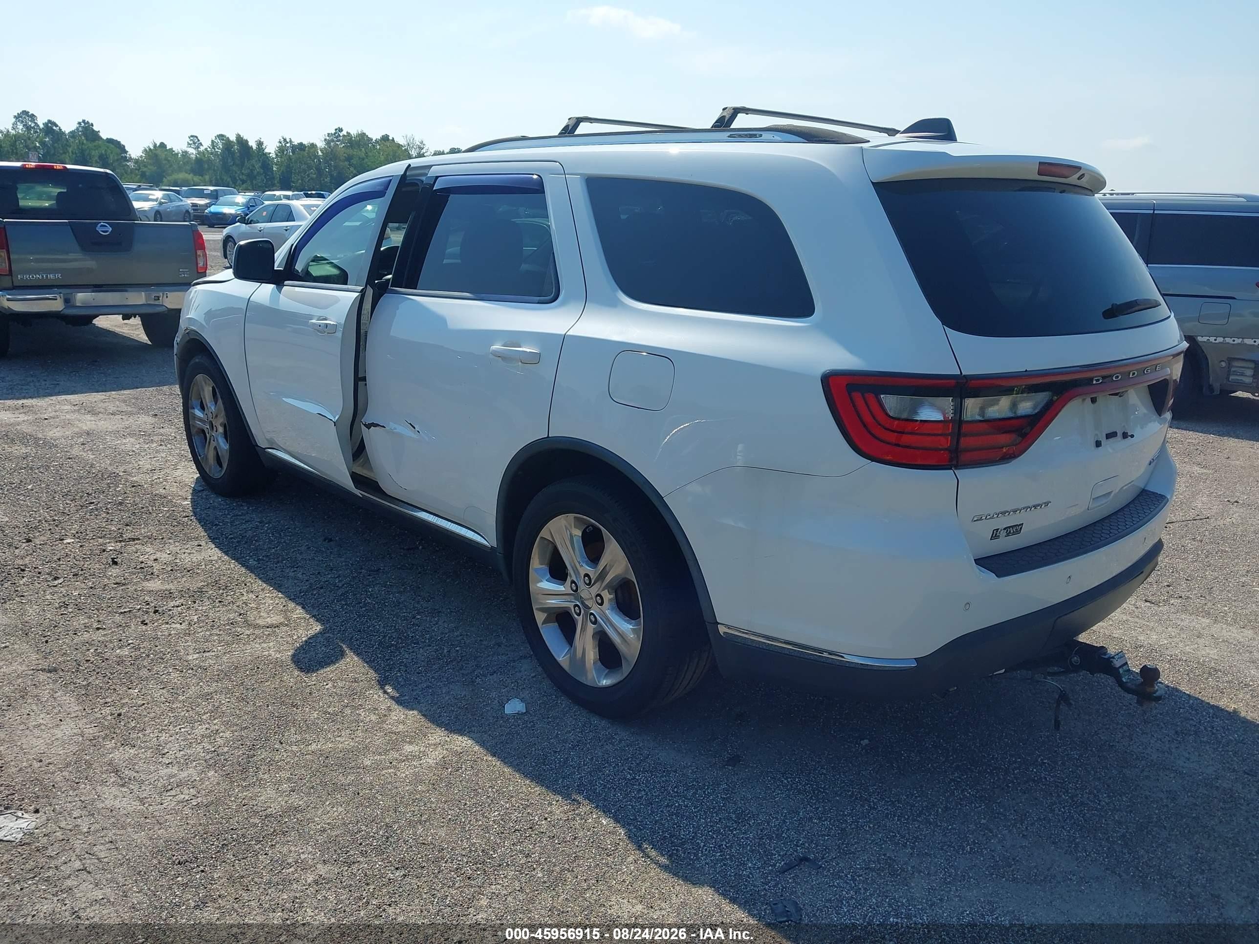 2014 Dodge Durango Limited Белый vin: 1C4RDHDG4EC307548