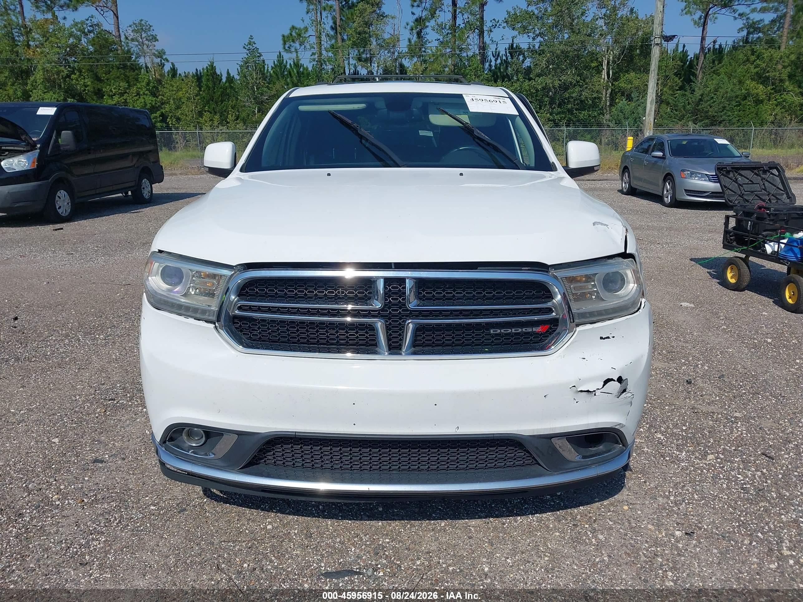 2014 Dodge Durango Limited Белый vin: 1C4RDHDG4EC307548