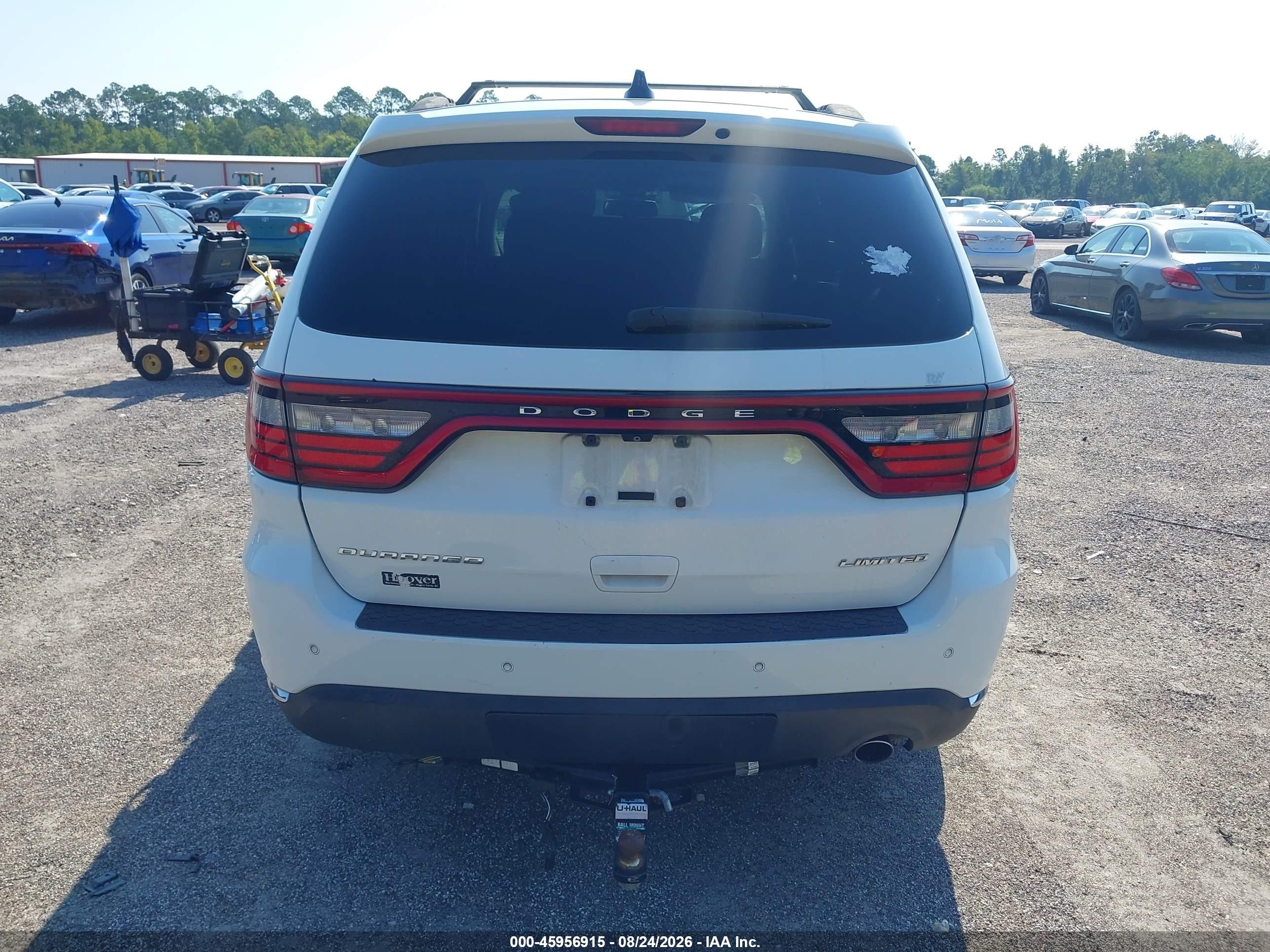 2014 Dodge Durango Limited Белый vin: 1C4RDHDG4EC307548