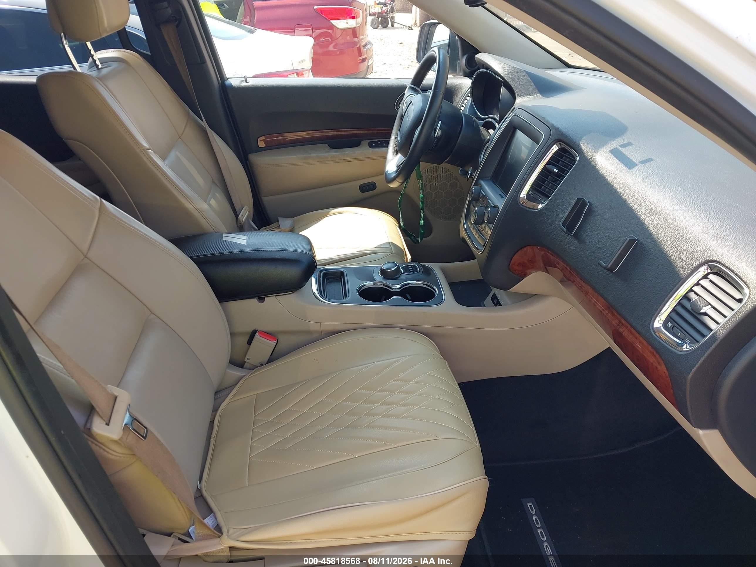 2014 Dodge Durango Limited White vin: 1C4RDHDG4EC351615
