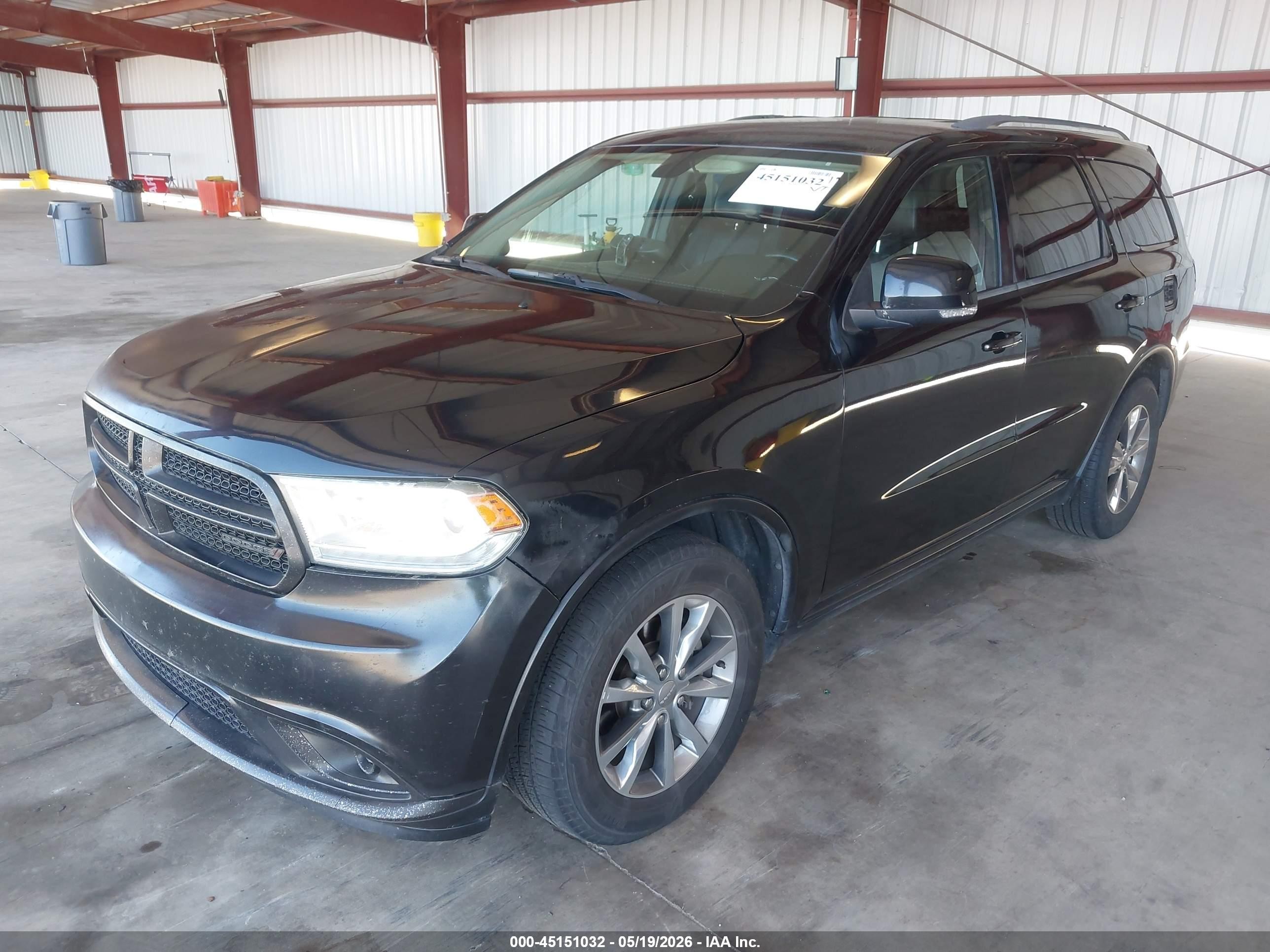 2014 Dodge Durango Limited Black vin: 1C4RDHDG4EC443453