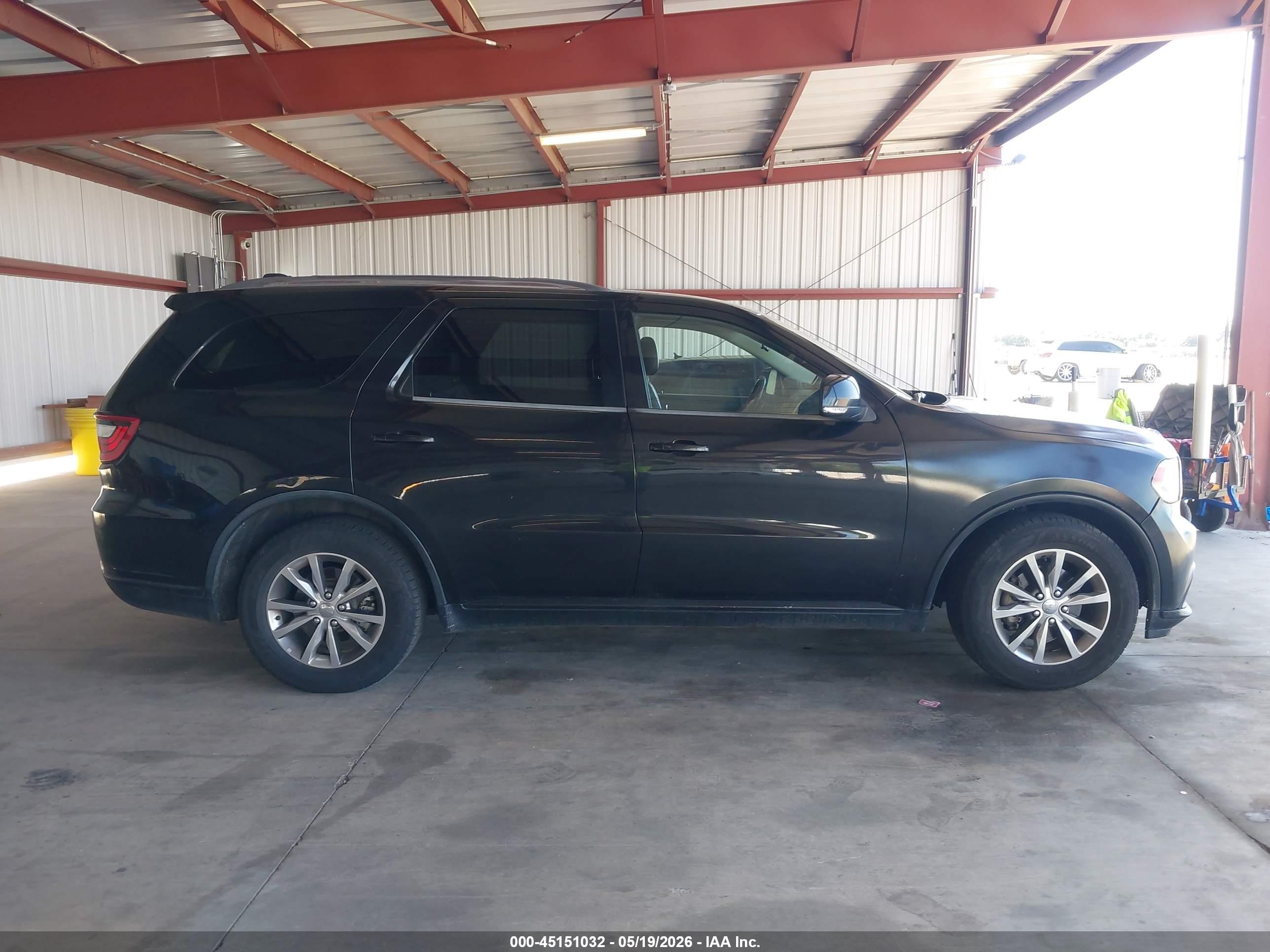 2014 Dodge Durango Limited Black vin: 1C4RDHDG4EC443453