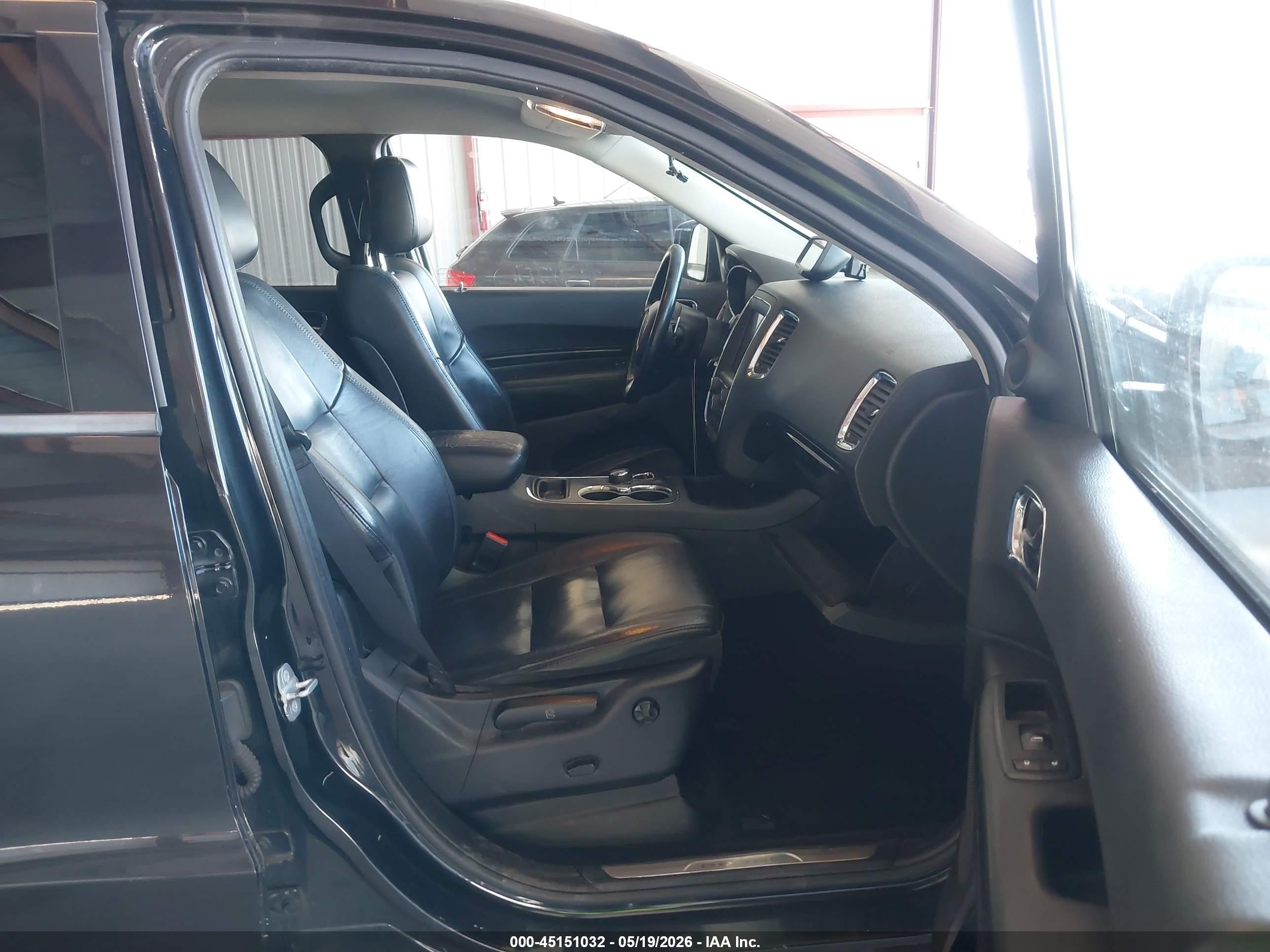 2014 Dodge Durango Limited Black vin: 1C4RDHDG4EC443453