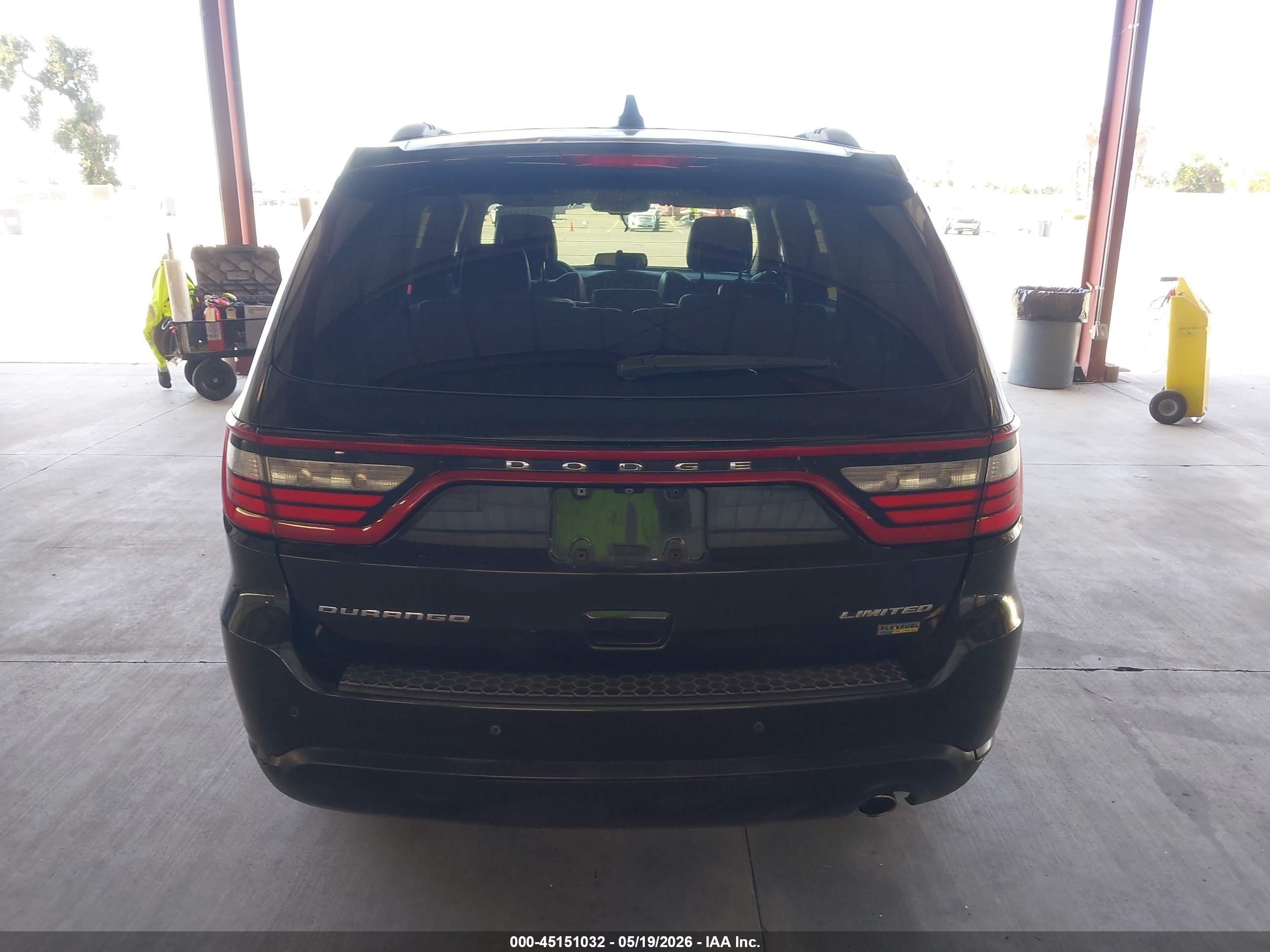 2014 Dodge Durango Limited Black vin: 1C4RDHDG4EC443453