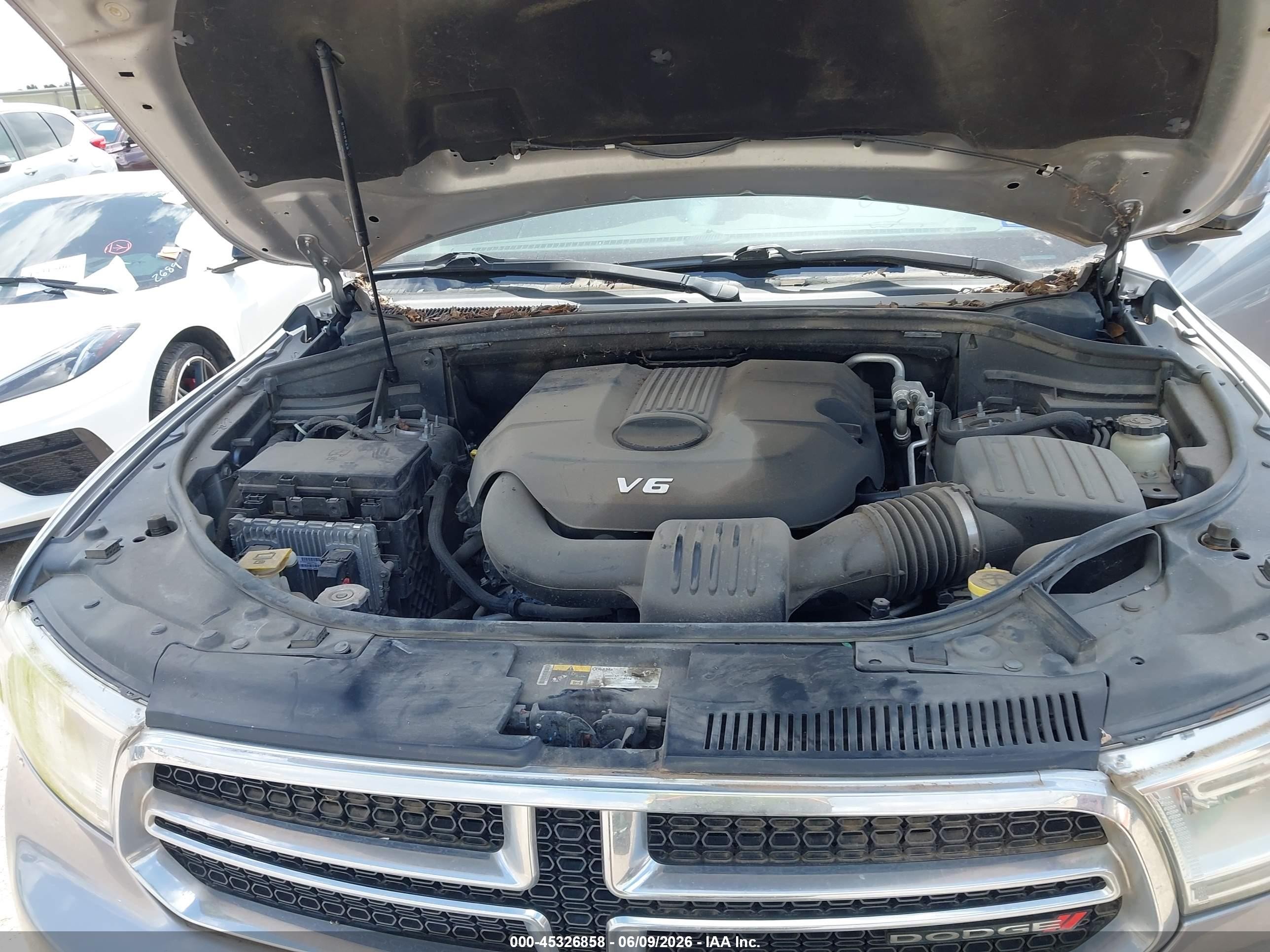2014 Dodge Durango Limited Silver vin: 1C4RDHDG4EC532519