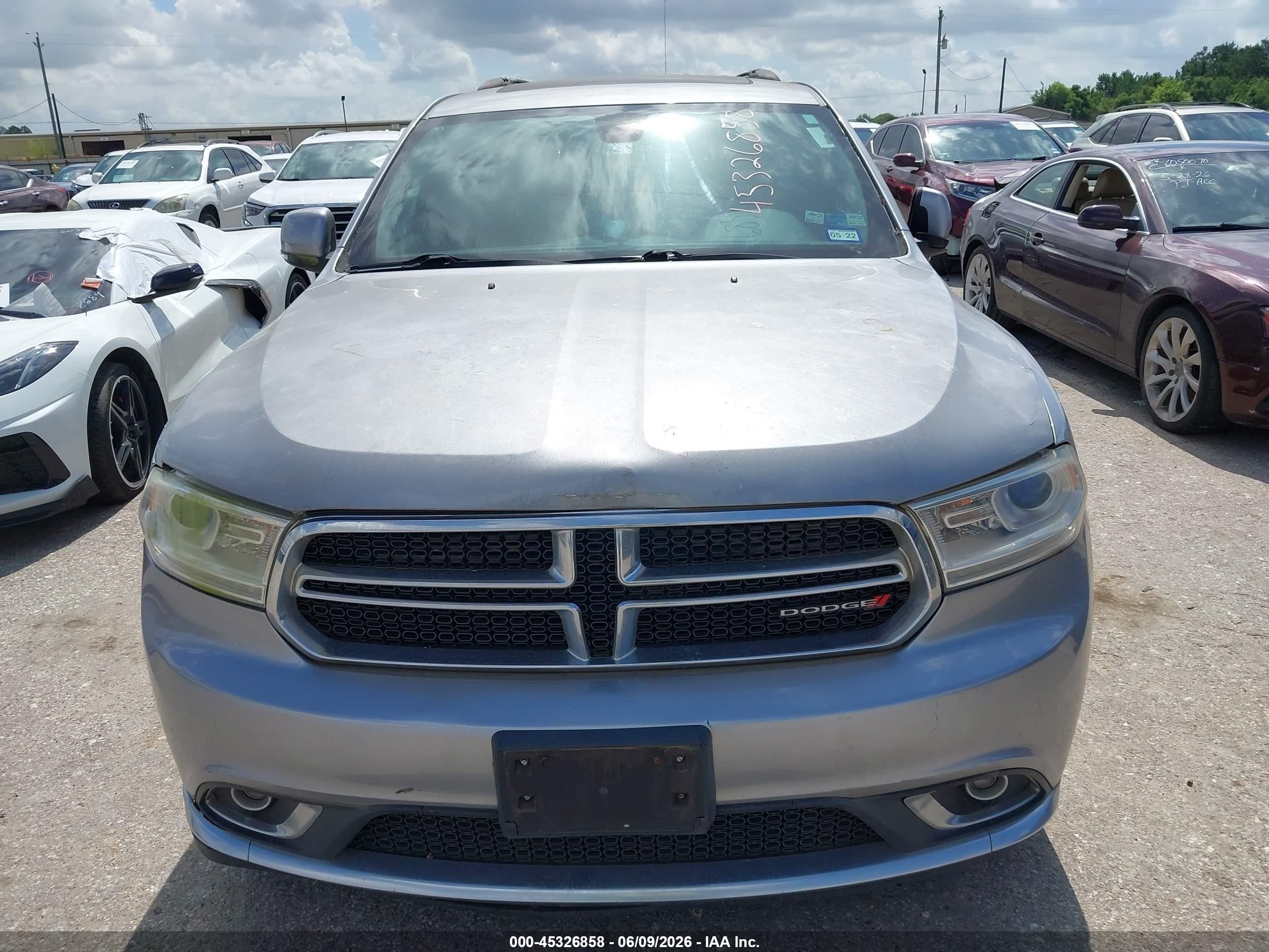 2014 Dodge Durango Limited Silver vin: 1C4RDHDG4EC532519